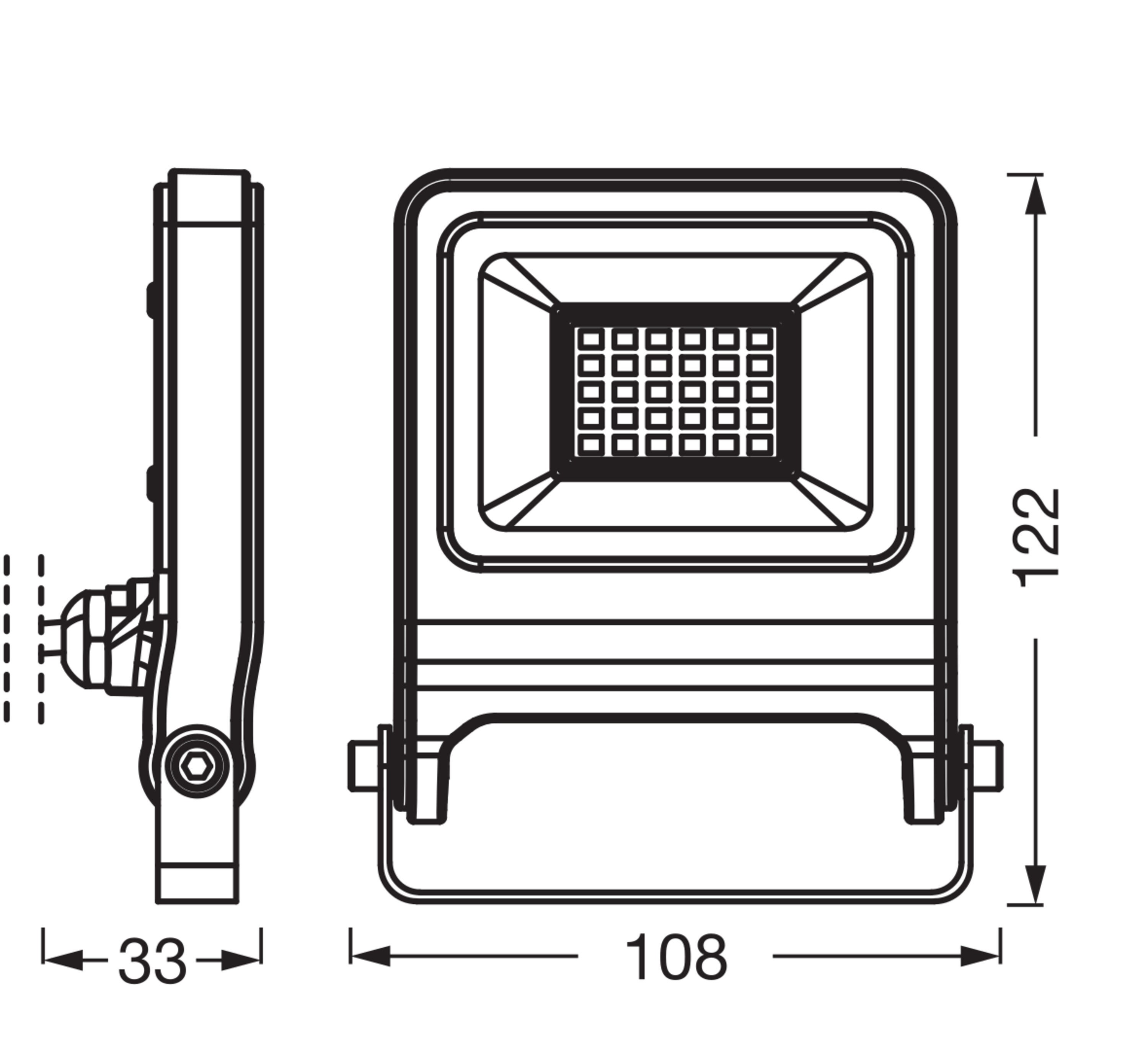 Osram LED Strahler Endura, 20W, Kaltweiß