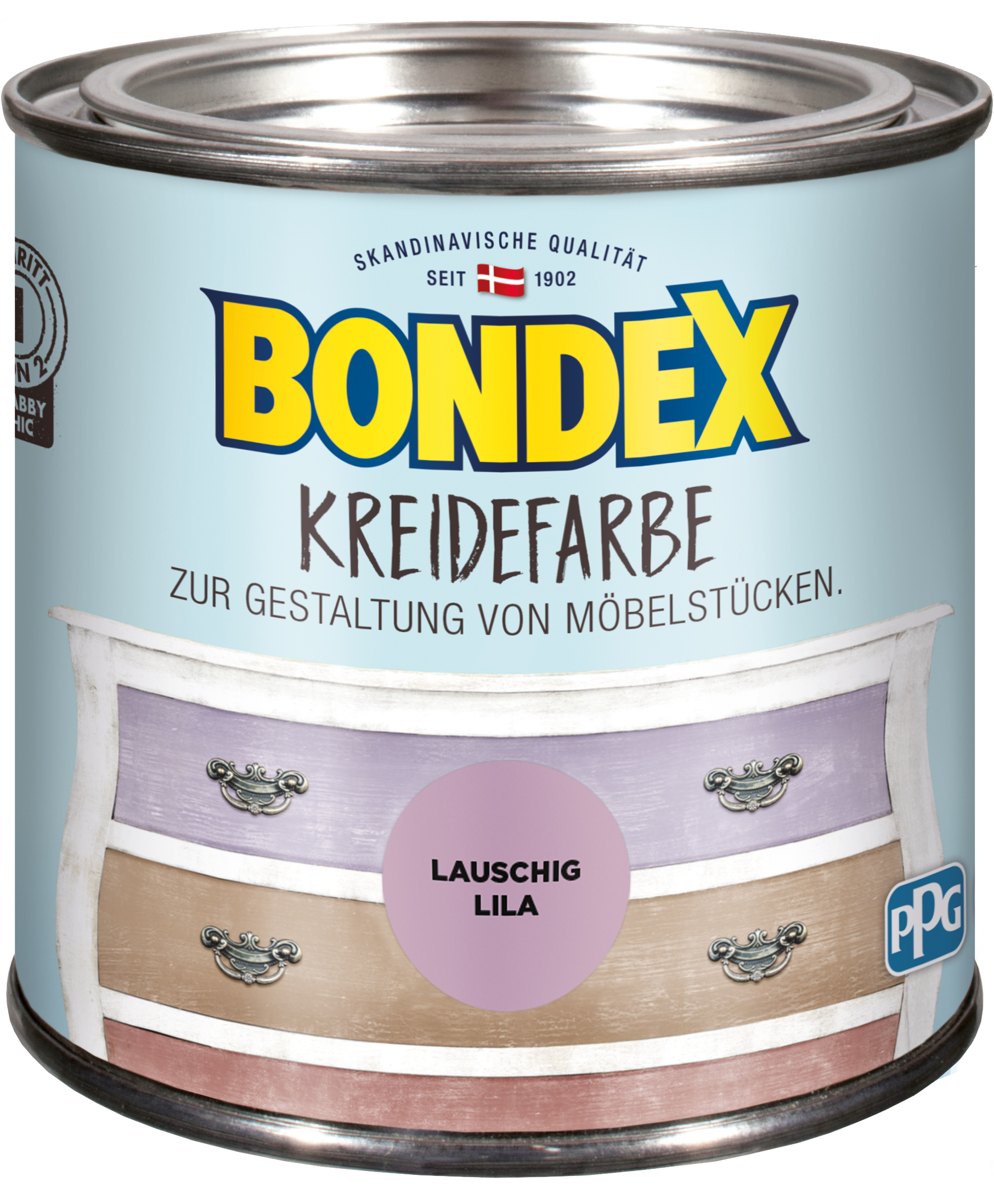 Bondex Kreidefarbe Lauschig Lila, 0,5L