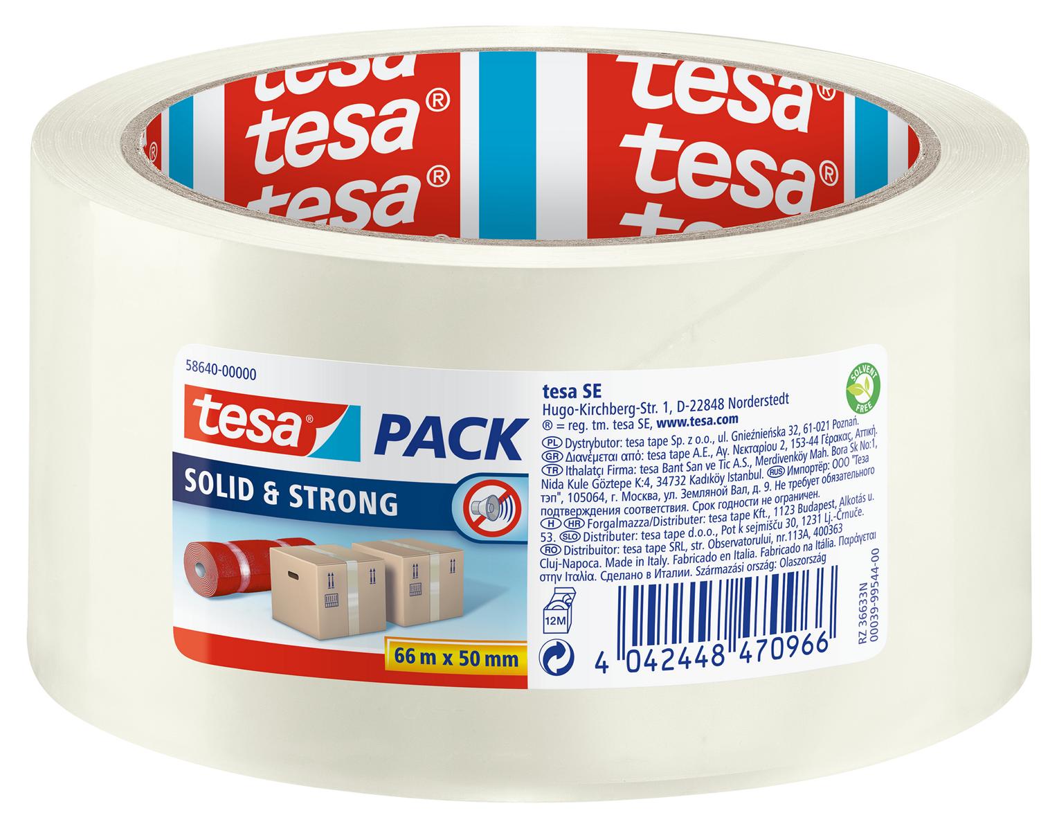 tesa_586400000000_LI444_front_pa tesa Solid & Strong tesapack, braun, 66 m
