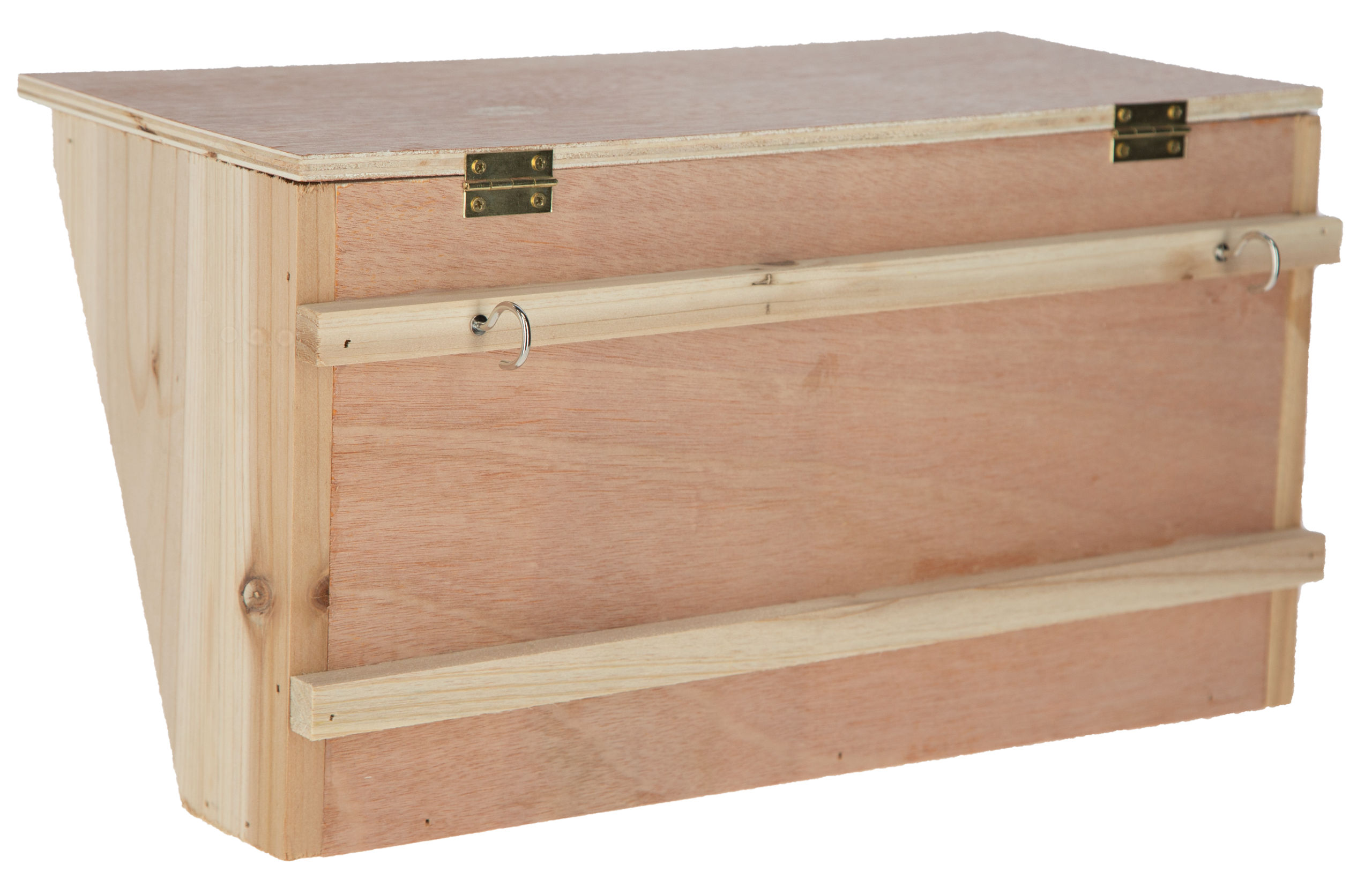 Kerbl Heuraufe mit Sitzbrett, 37 x 17 x 20 cm