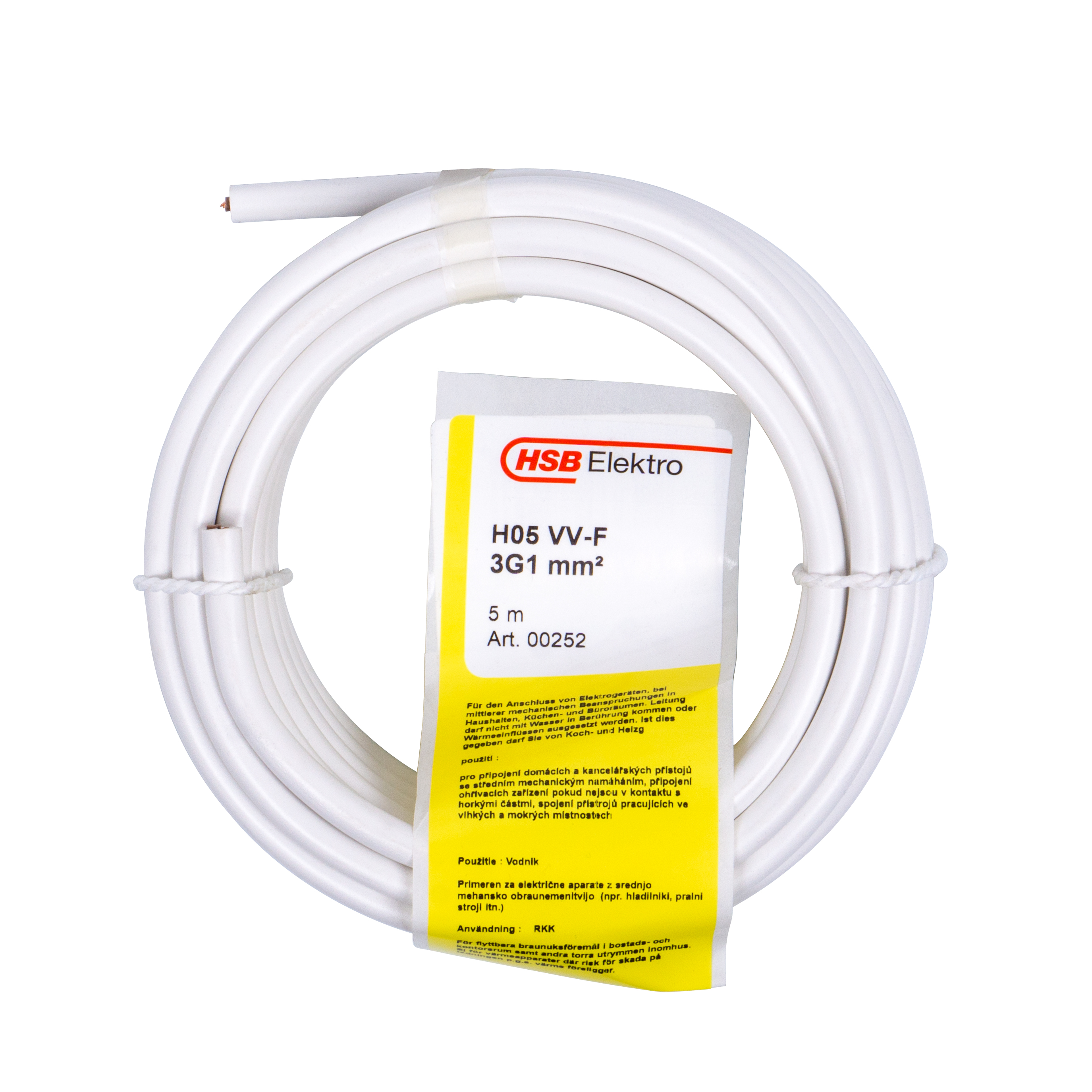 370397vfzZ4gupvtvz5 SCHLAUCHLEITUNG H05VV-F 3G1,0MM²,5M,WS