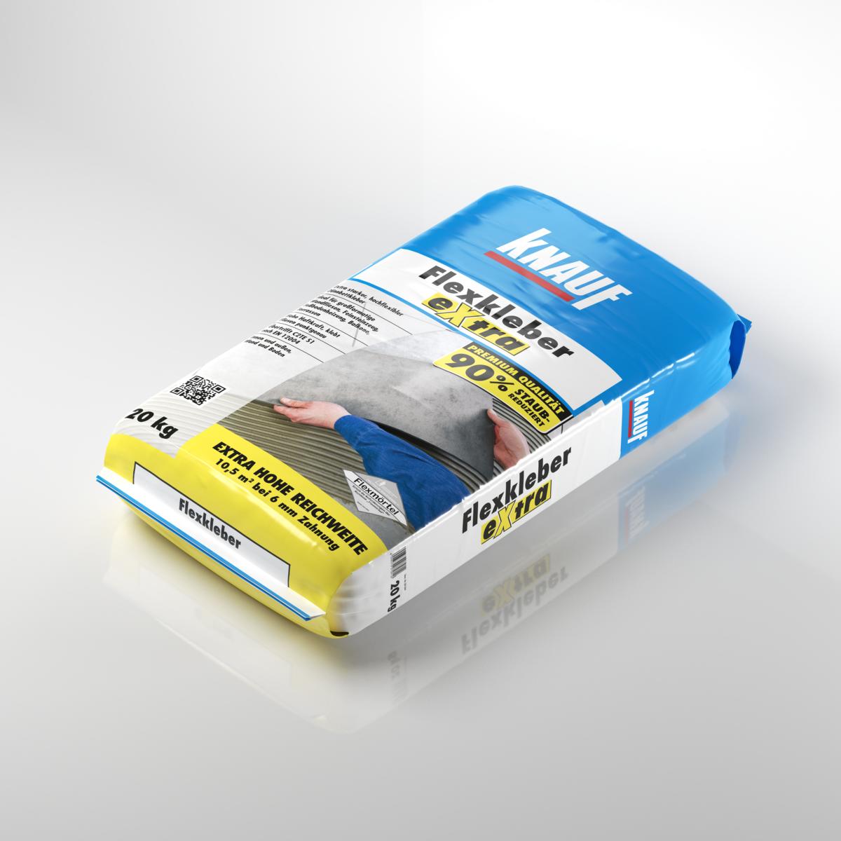 4006379075812_Flexkleber-Extra-20kg_Produkt_1 Knauf Flexkleber Extra, 20 kg