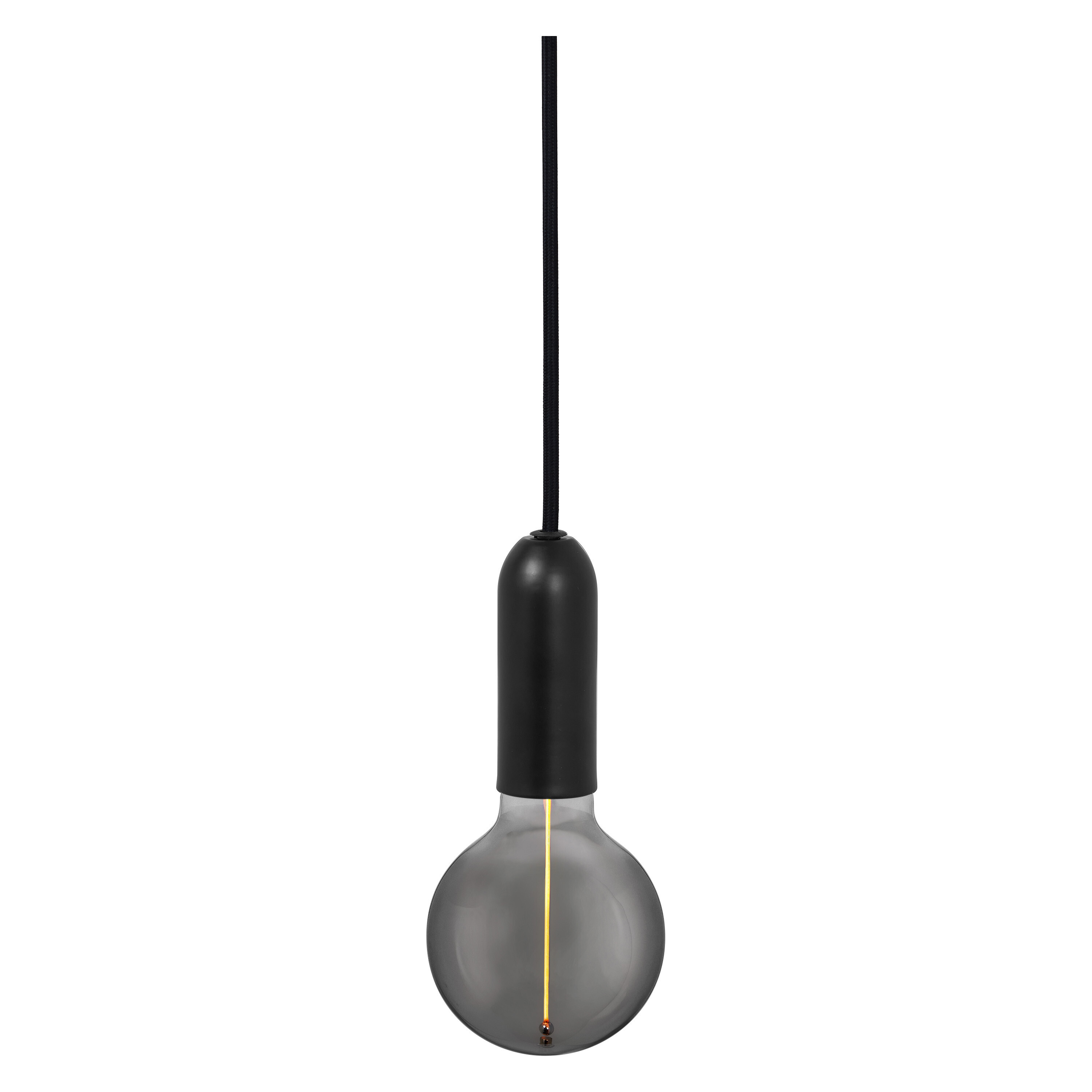 Osram Vintage 1906 Pendelleuchte Round, E27, schwarz