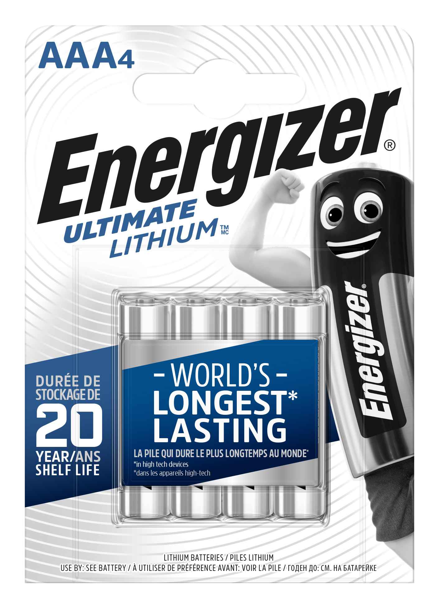 7638900273267 ENERGIZER BATTERIEN ULTIMATE LITHIUM MICRO 4 STÜCK