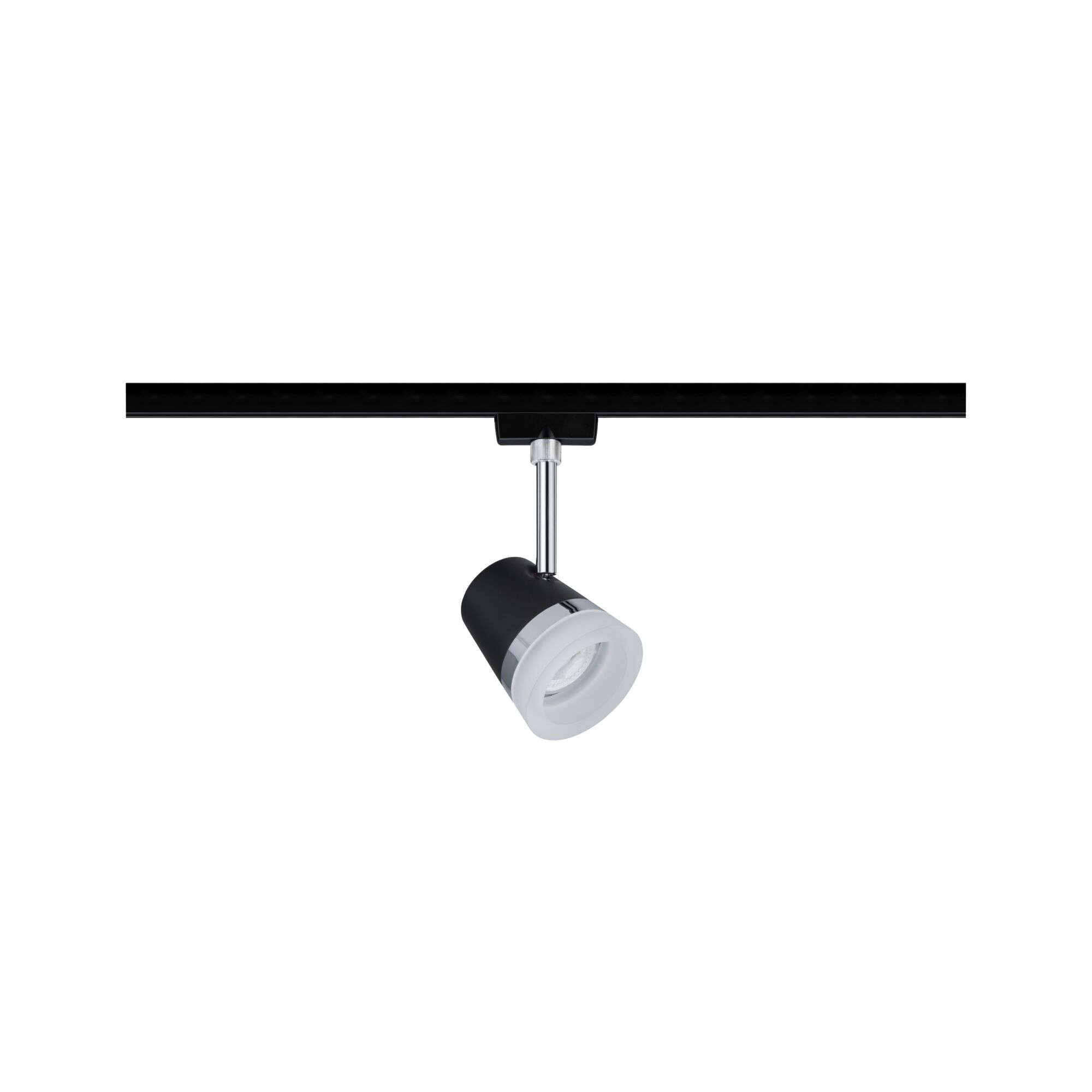 Paulmann URail Spot Cone max. 1x10W, Schwarz matt/Chrom, 230V Paulmann URail Spot Cone max. 1x10W, Schwarz matt/Chrom, 230V