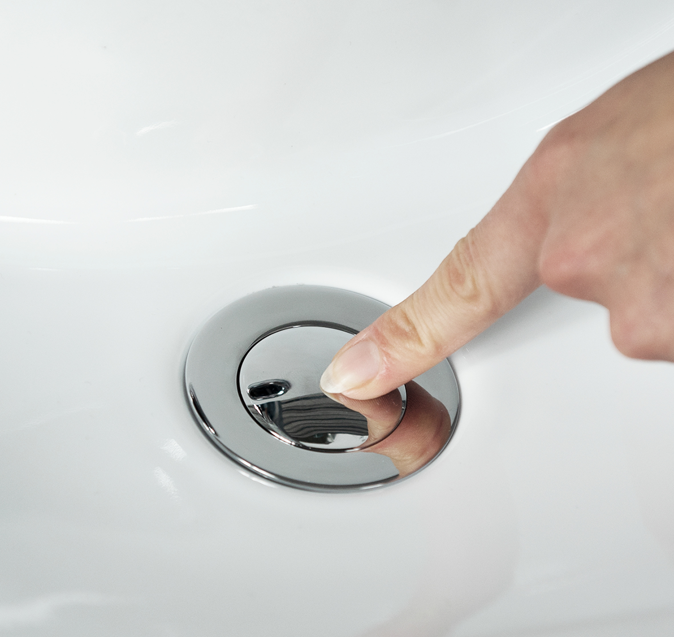 699681-pt3   DRUCKKNOPF-ABLAUFVENTIL KLEIN RUND