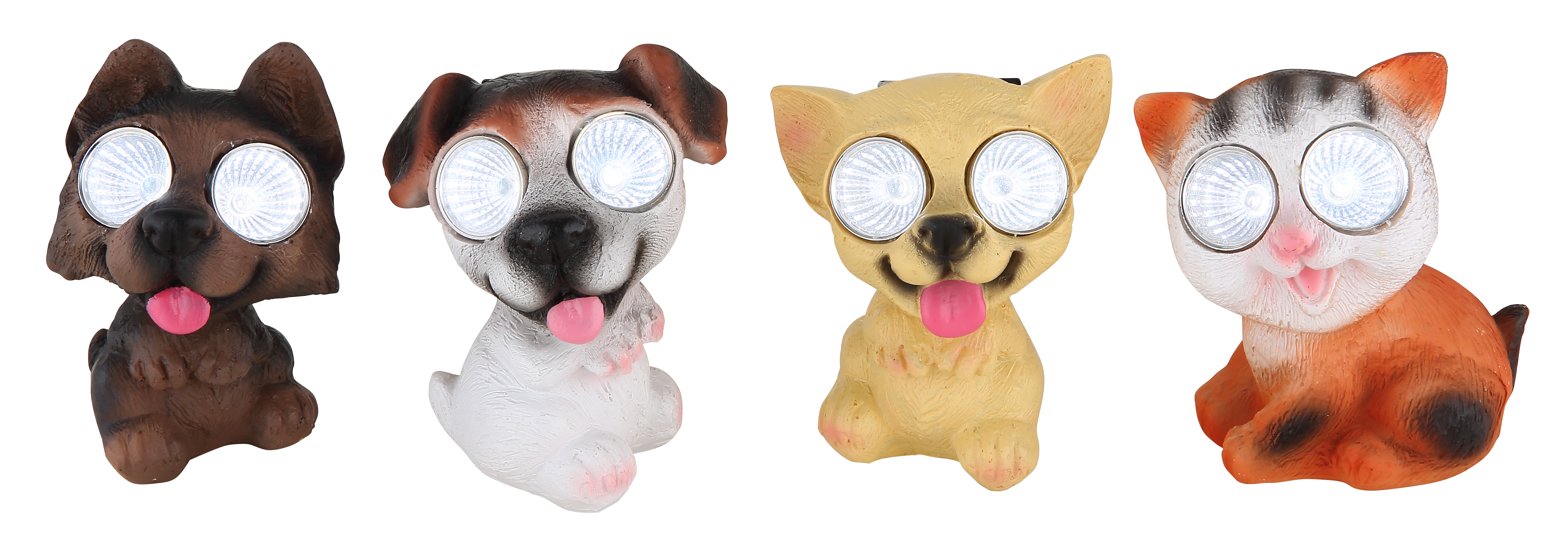 Globo Solarleuchte, Hund und Katze Globo Solarleuchte, Hund und Katze