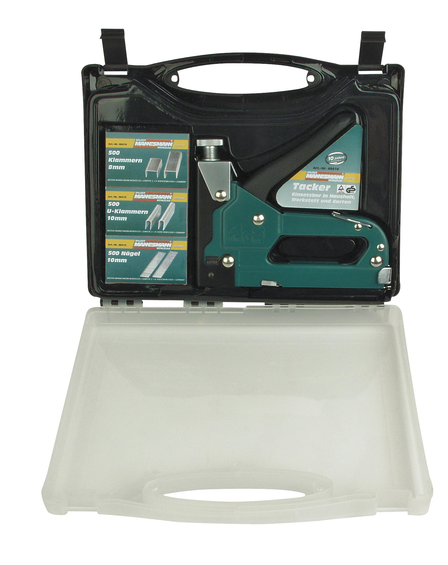 M48410-Koffer Mannesmann Tacker & Klammern im Koffer