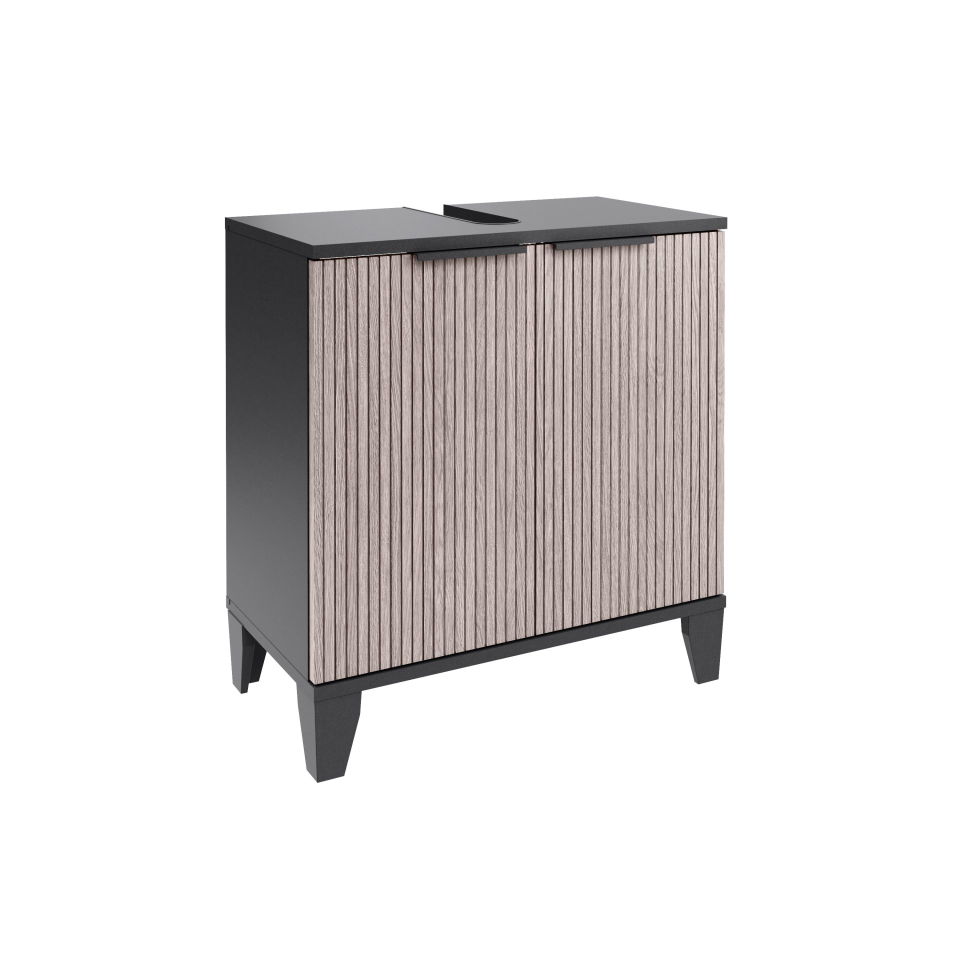 Badmobil Lucca Beckenunterschrank, 601 x 632 x 320 mm, Anthrazit