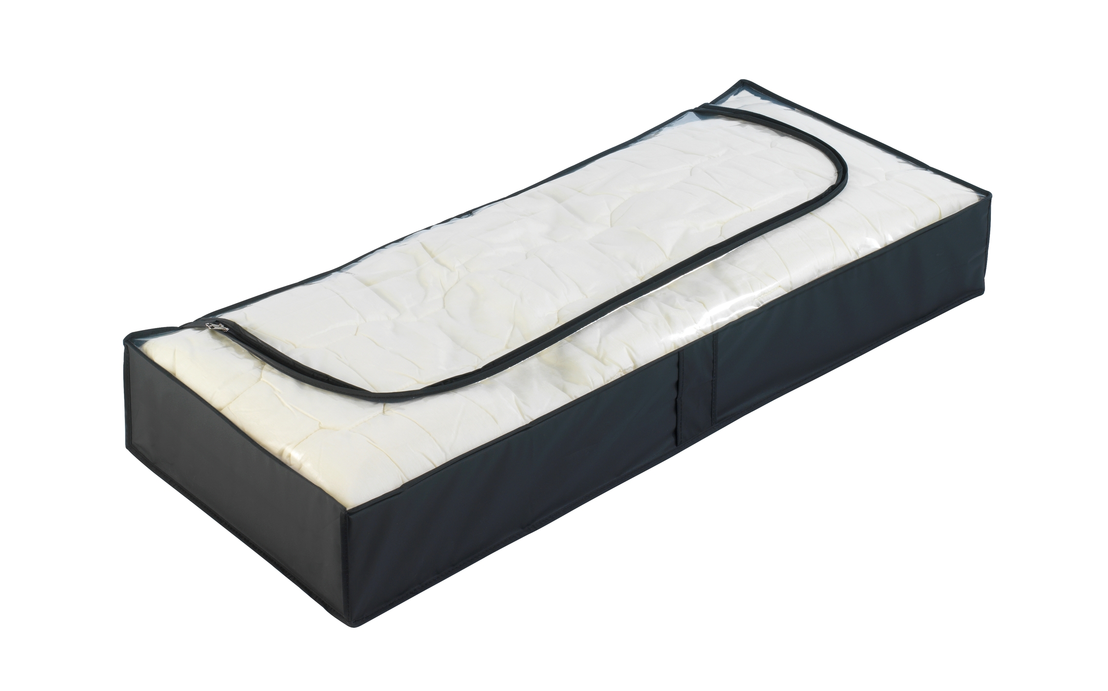 409768_43821050100 WENKO UNTERBETTKOMMODE DEEP BLACK 105X45X15CM