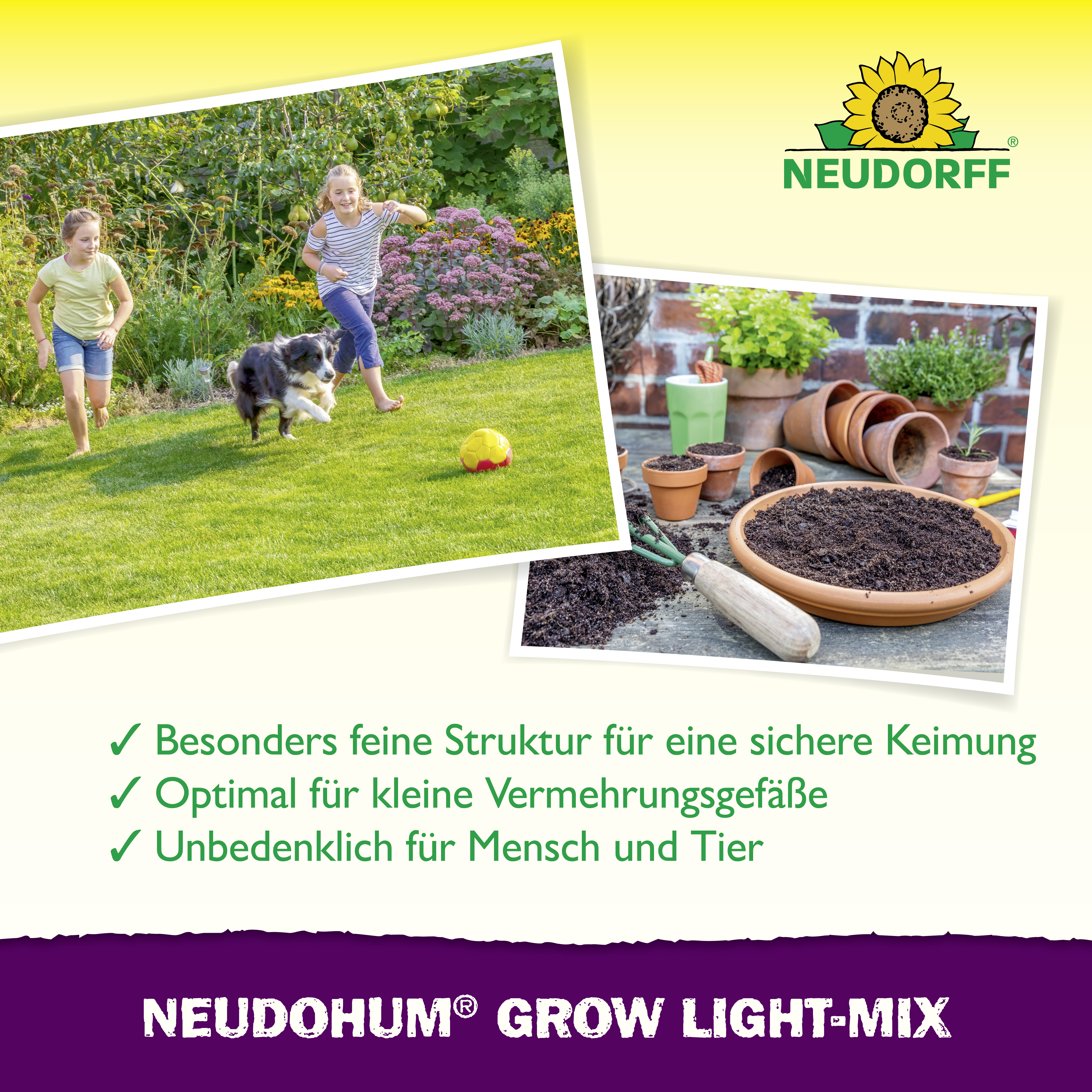 Neudorff NeudoHum Grow Light-Mix 
