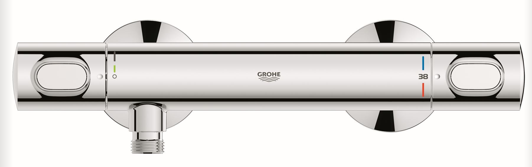 Grohe Precision Flow Thermostat-Brausebatterie, 1/2" Grohe Precision Flow Thermostat-Brausebatterie, 1/2"