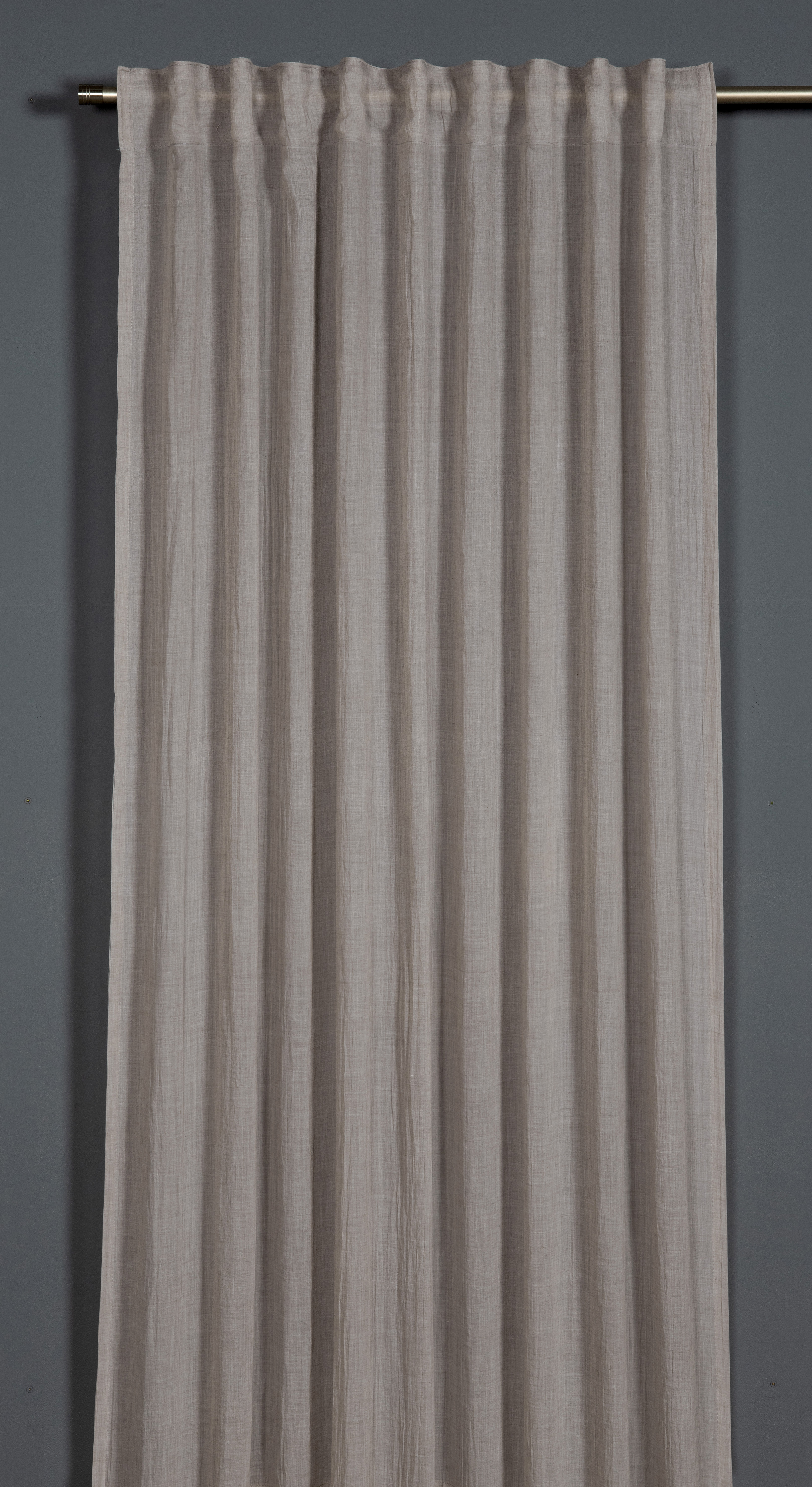 Sehlbach Schal mit Gardinenband silbergrau, 135 x 245 cm Sehlbach Schal mit Gardinenband silbergrau, 135 x 245 cm