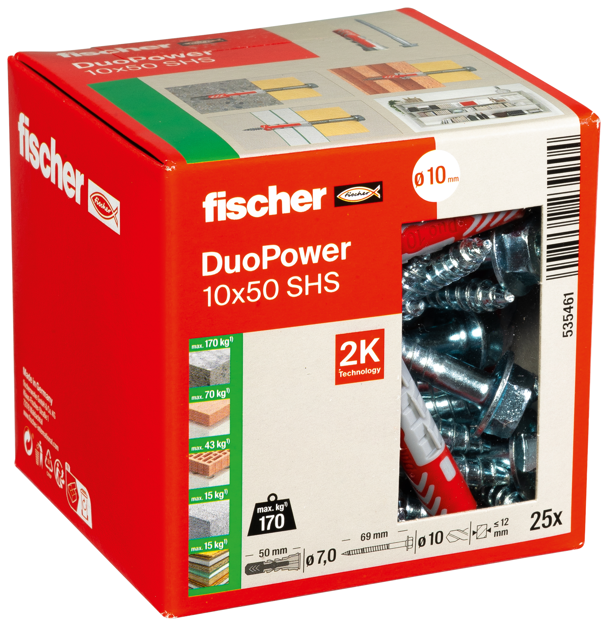 fischer DuoPower 10x50 S fischer DuoPower 10x50 S