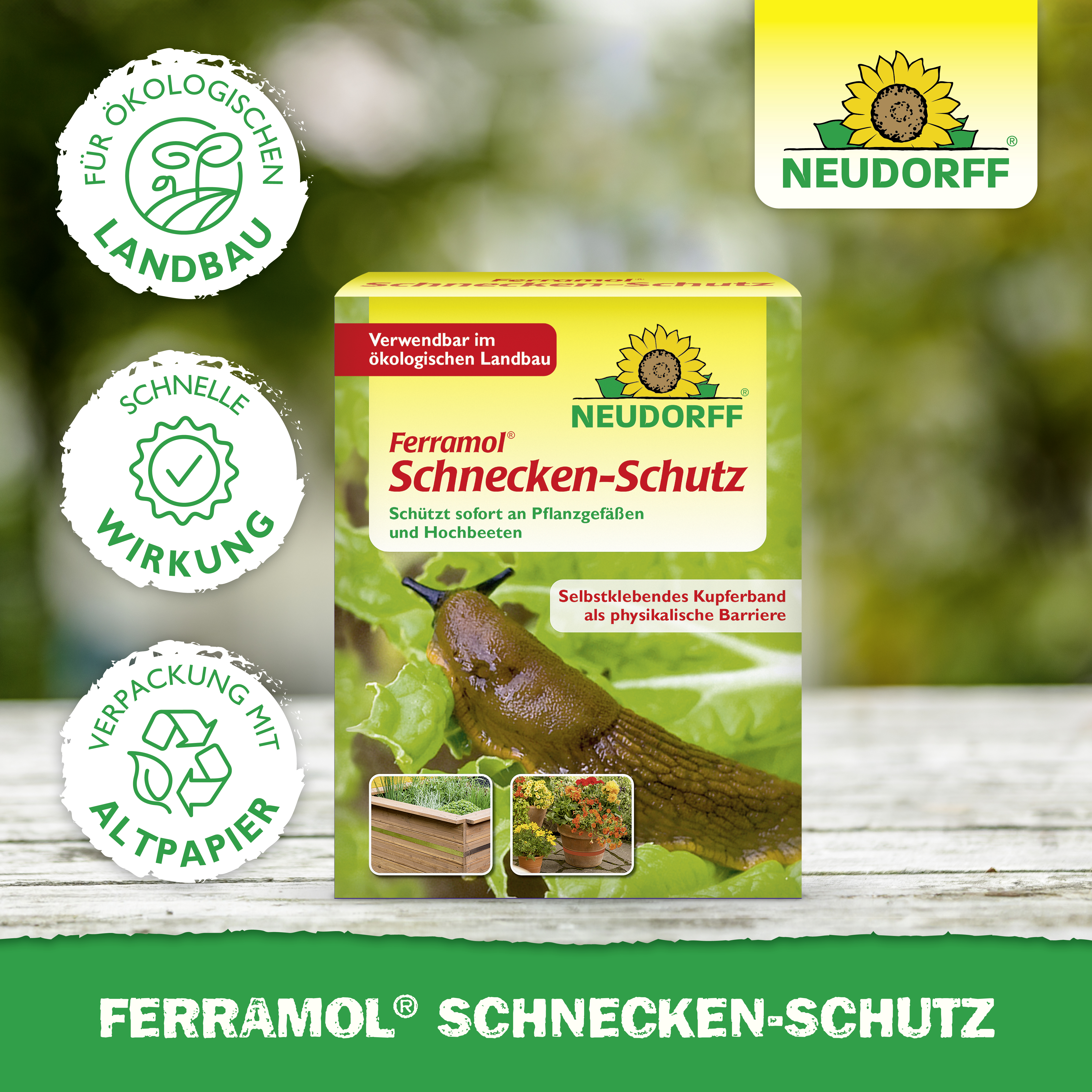 Neudorff Schnecken-Schutz, 2 x 4 m