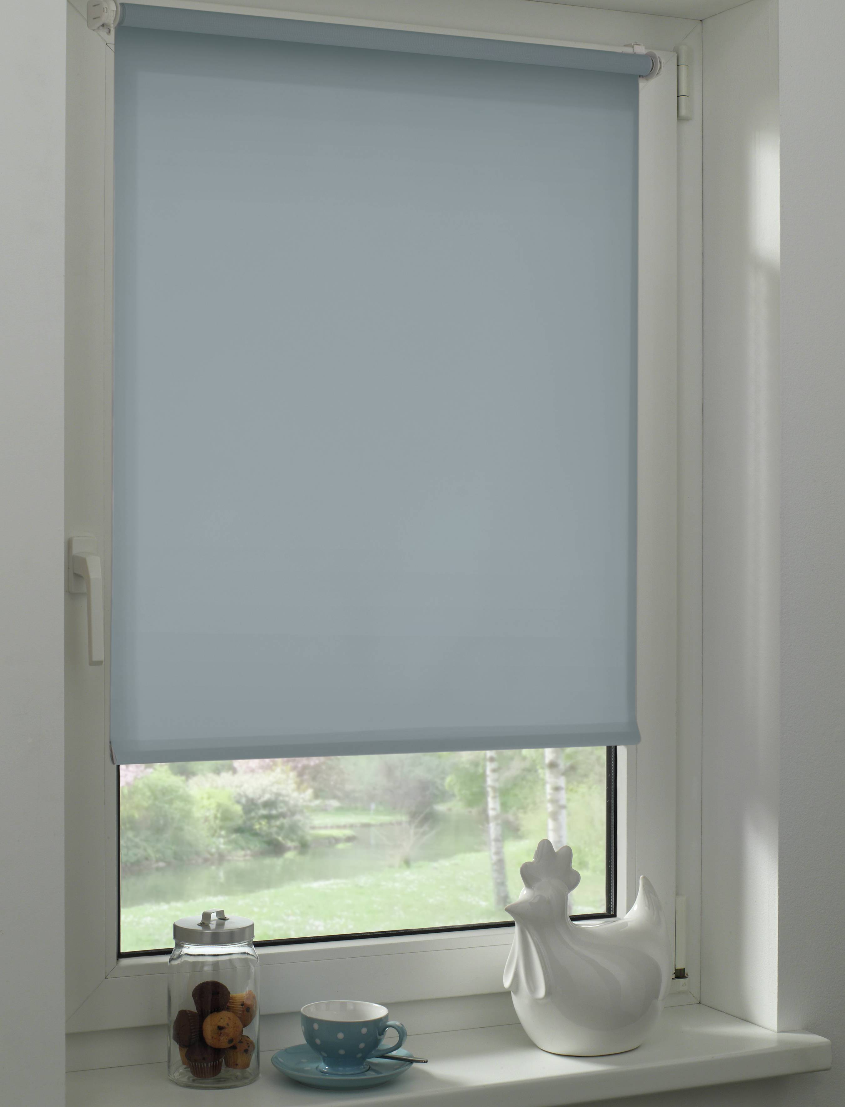 205496_05 GARDINIA EASYFIX ROLLO RAUCHBLAU 100X150