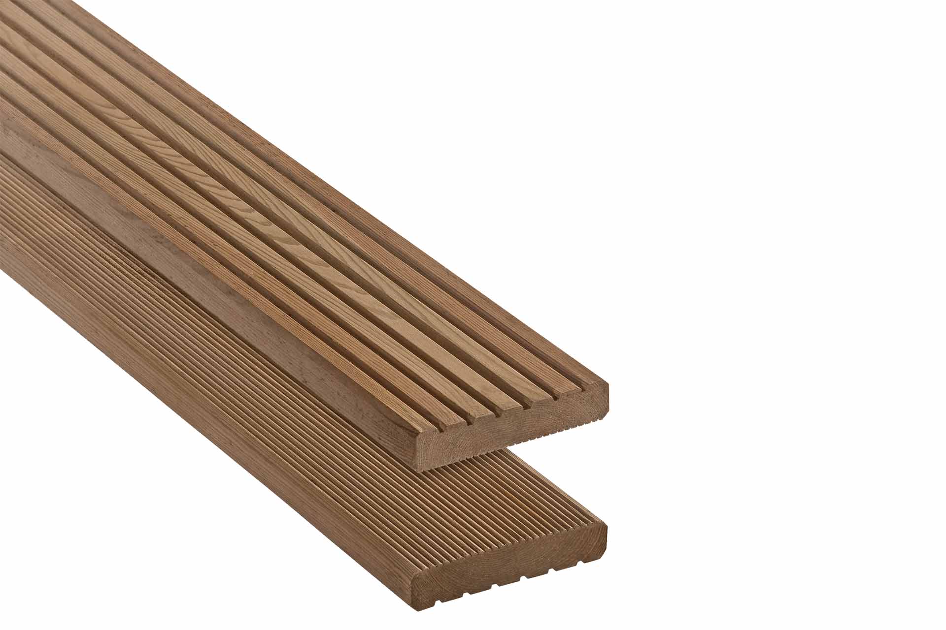 Delta Kombi-Terrassendiele, KDI braun, 28 x 145 x 3000 mm Delta Kombi-Terrassendiele, KDI braun, 28 x 145 x 3000 mm