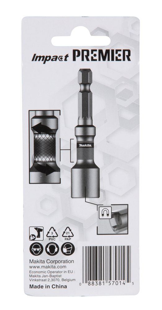 Makita Torsion Steckschlüssel SW13 Impact Premier