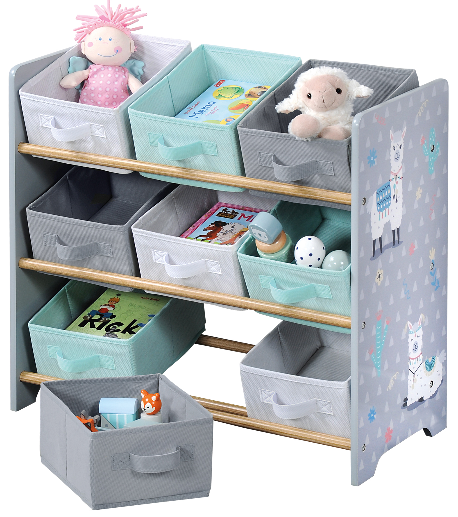 Kesper Kinder- Aufbewahrungsregal, FSC, Alpaka