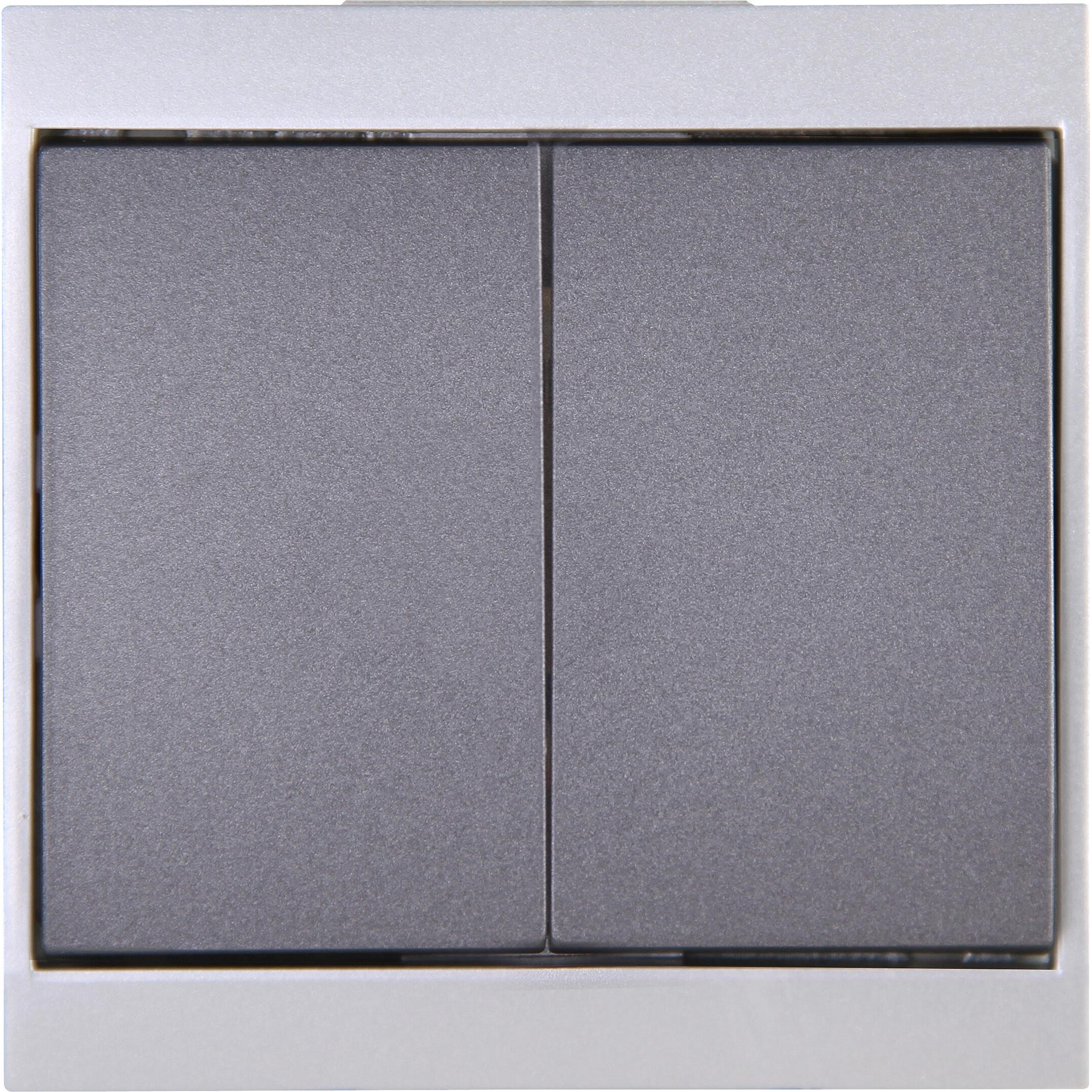 Kopp MALTA Serienschalter, anthrazit Kopp MALTA Serienschalter, anthrazit