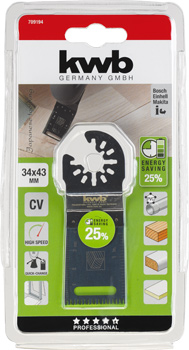 709194-300 Kwb Tauchsägeblatt Japanzahnung, 34 mm