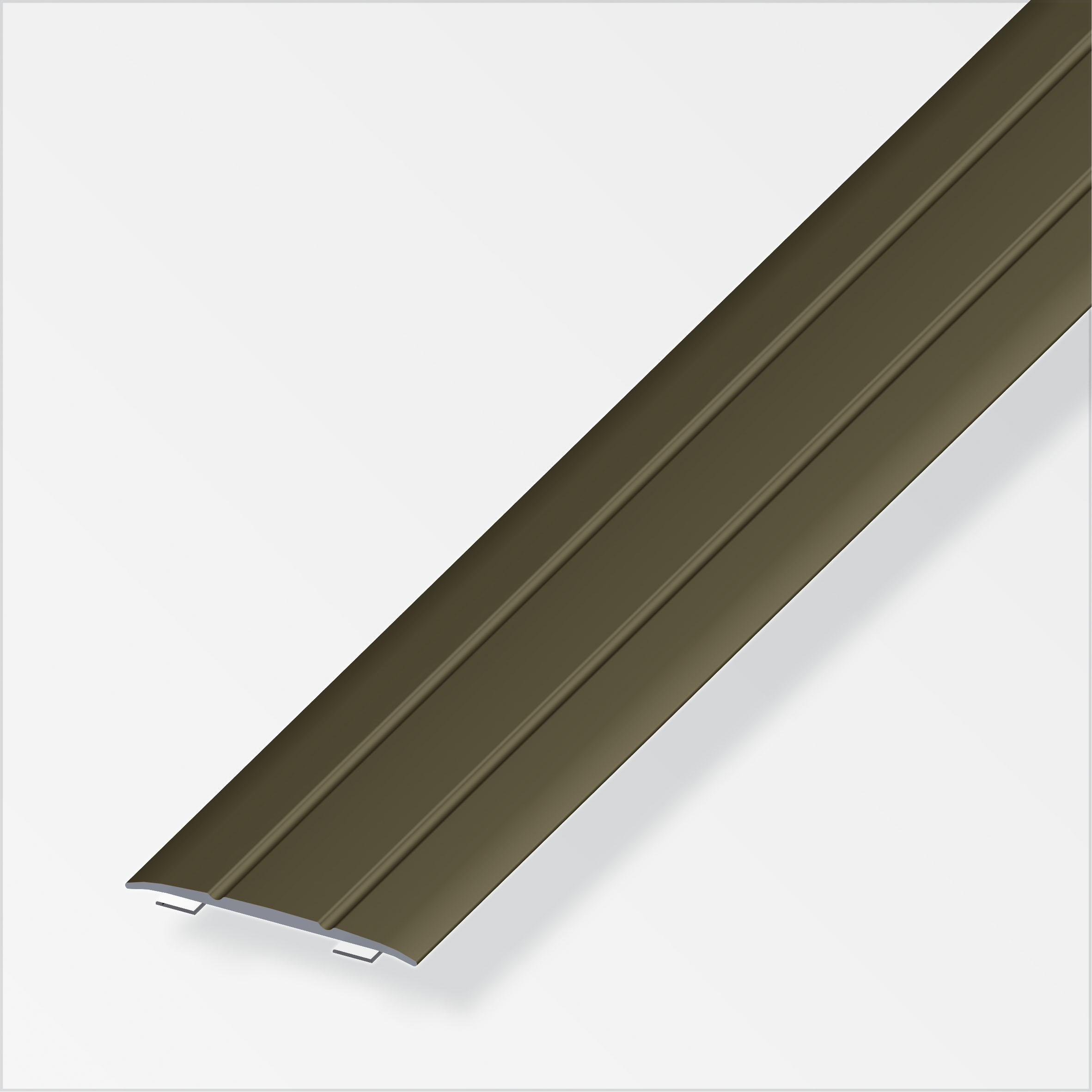 084615_U-bergangs-Profil Alfer Übergangs-Profil, 37 x 2,5 mm, Alu bronze