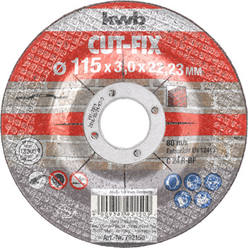 792150-300 Kwb Trennscheibe 115 x 3 mm