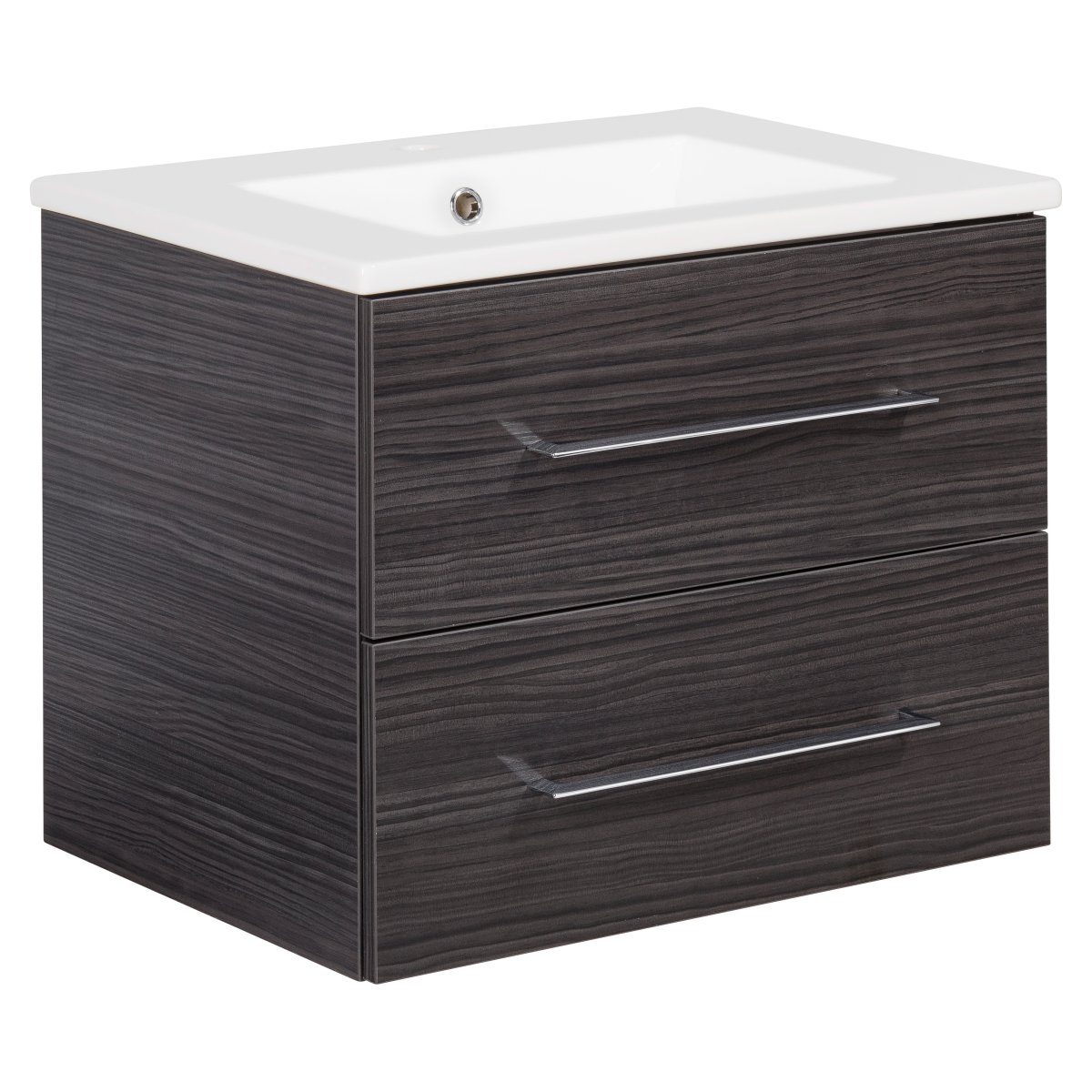 Fackelmann B.perfekt Set Keramikbecken + Waschtischunterschrank, 622 x 505 x 480 mm