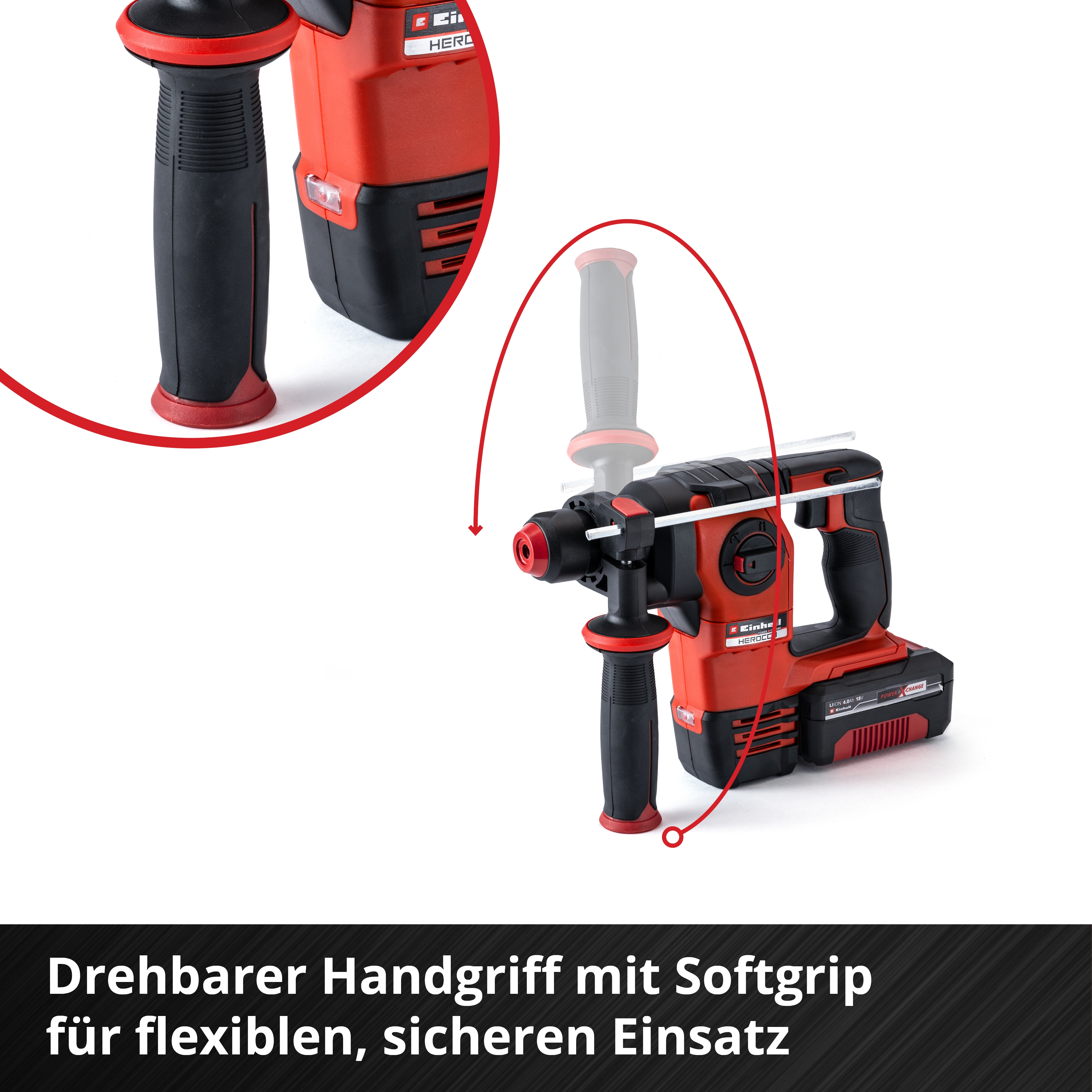 Einhell Akku-Bohrhammer HEROCCO 18/20