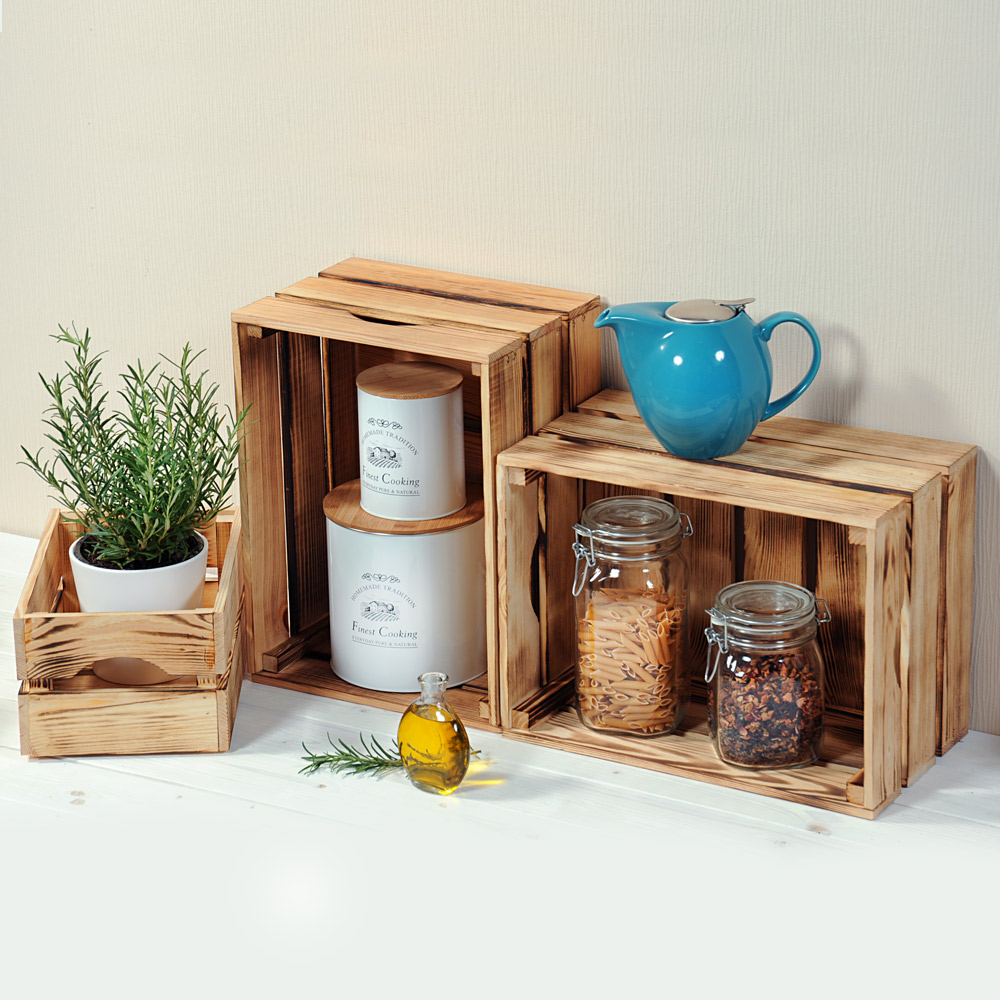 Kesper Aufbewahrungskiste, Kiefer, FSC, 30 x 20 x 15 cm Kesper Aufbewahrungskiste, Kiefer, FSC, 30 x 20 x 15 cm