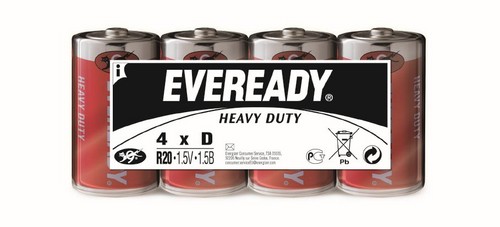 Energizer Eveready SHD D, 4 St.