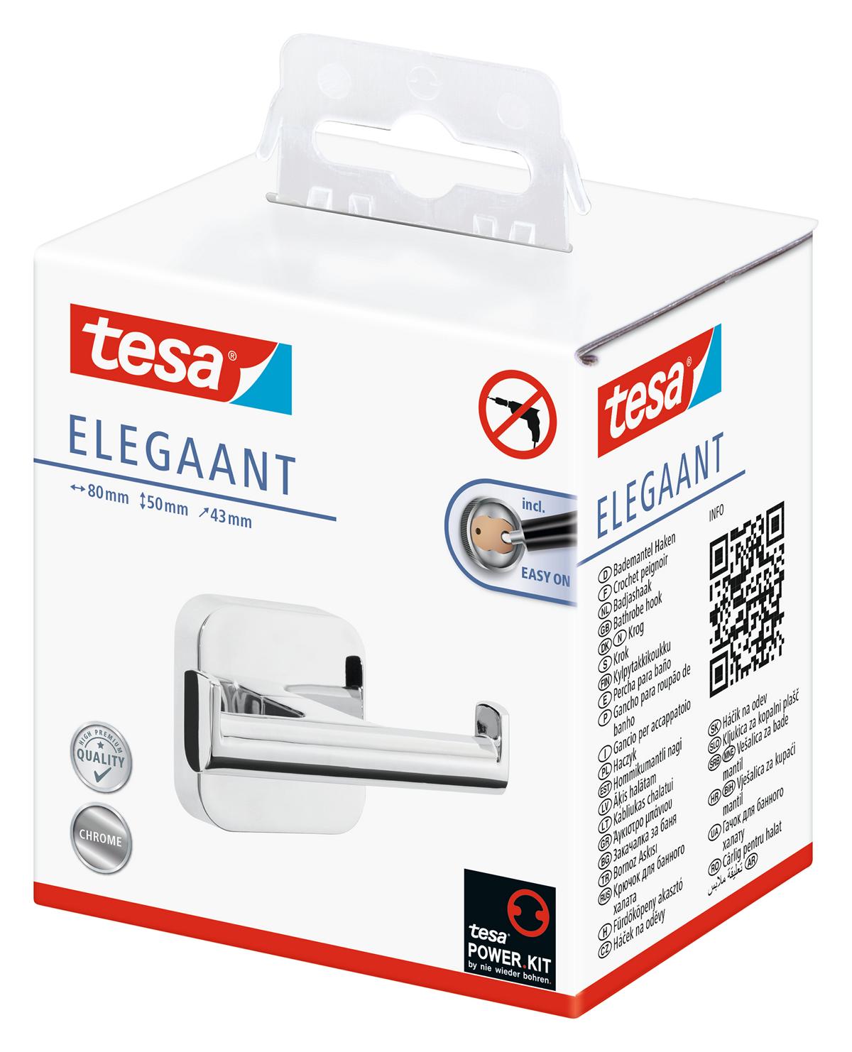 tesa Elegaant Bademantelhaken
