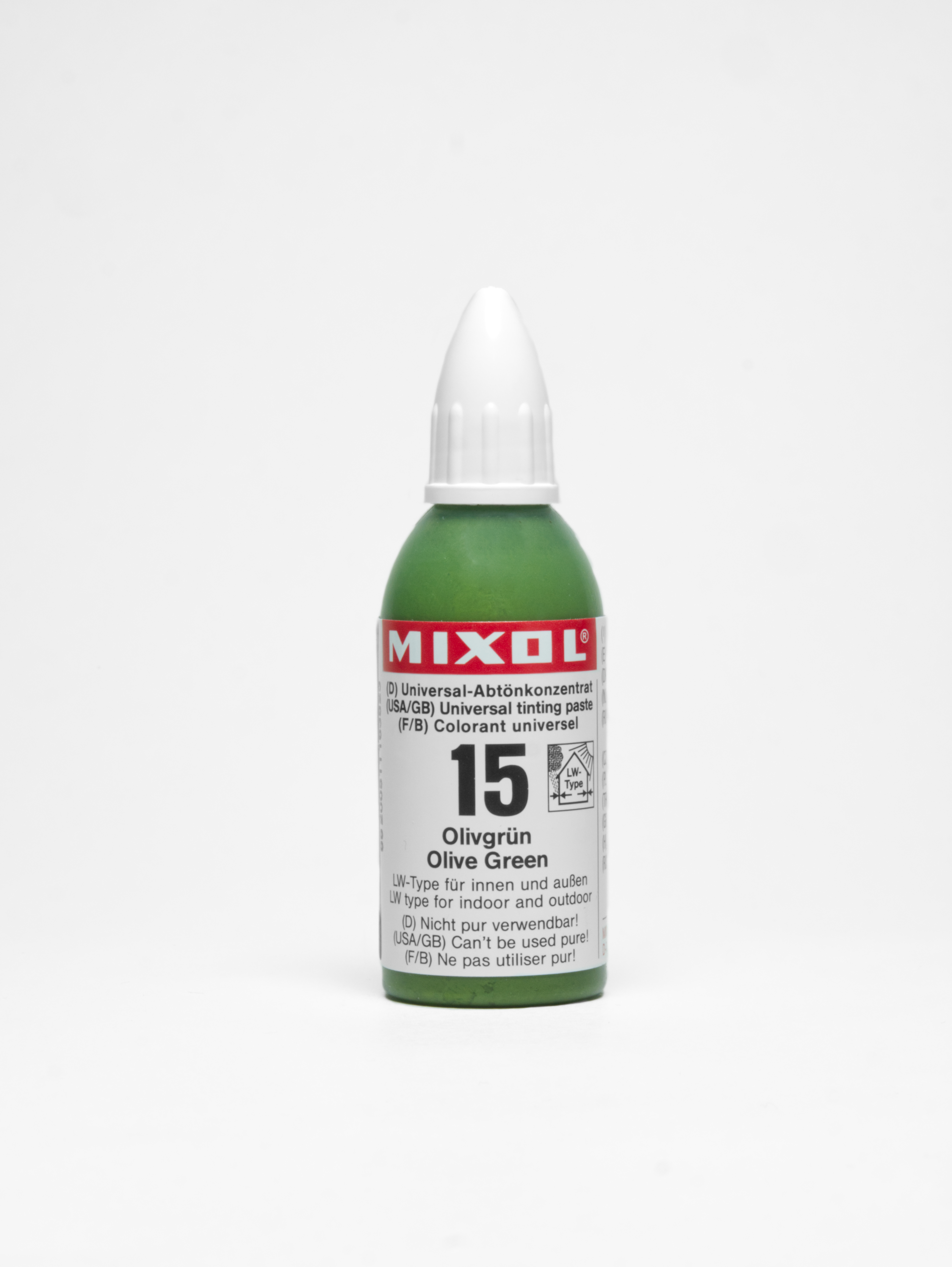 Mixol Uni Abtönkonzentrat, olivgrün, 20 ml Mixol Uni Abtönkonzentrat, olivgrün, 20 ml