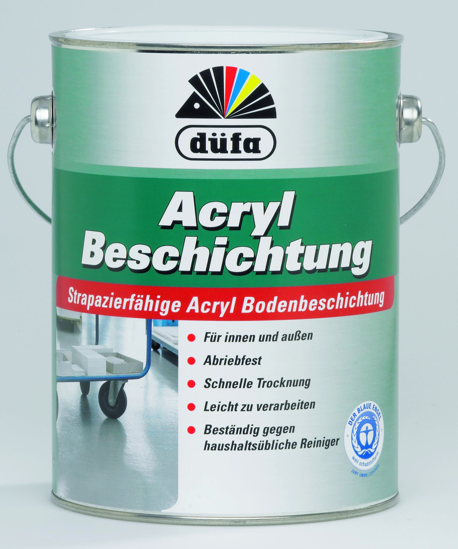 Düfa Acryl-Beschichtung Kieselgrau, 2,5 l
