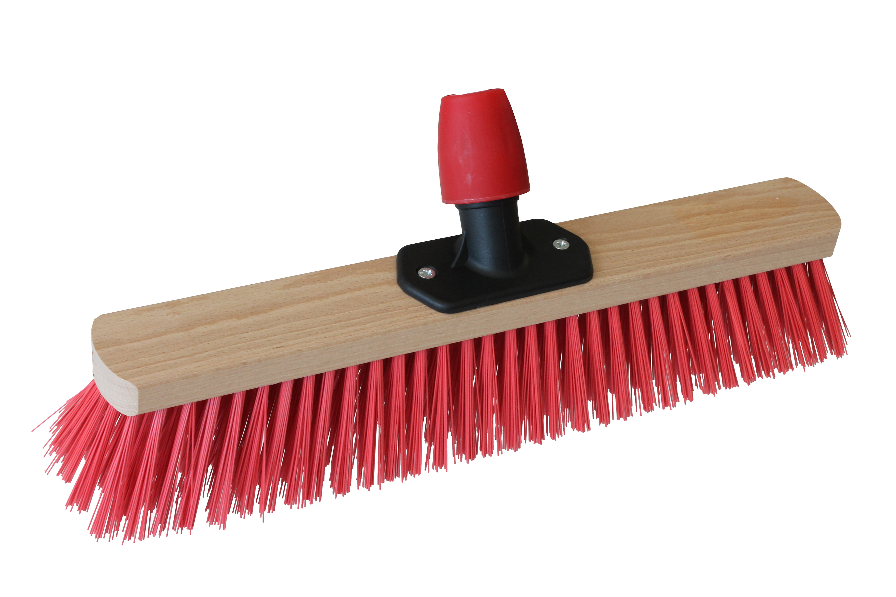 BÜRSTENMANN SAALBESEN 40CM HOLZ ELASTON ROT   