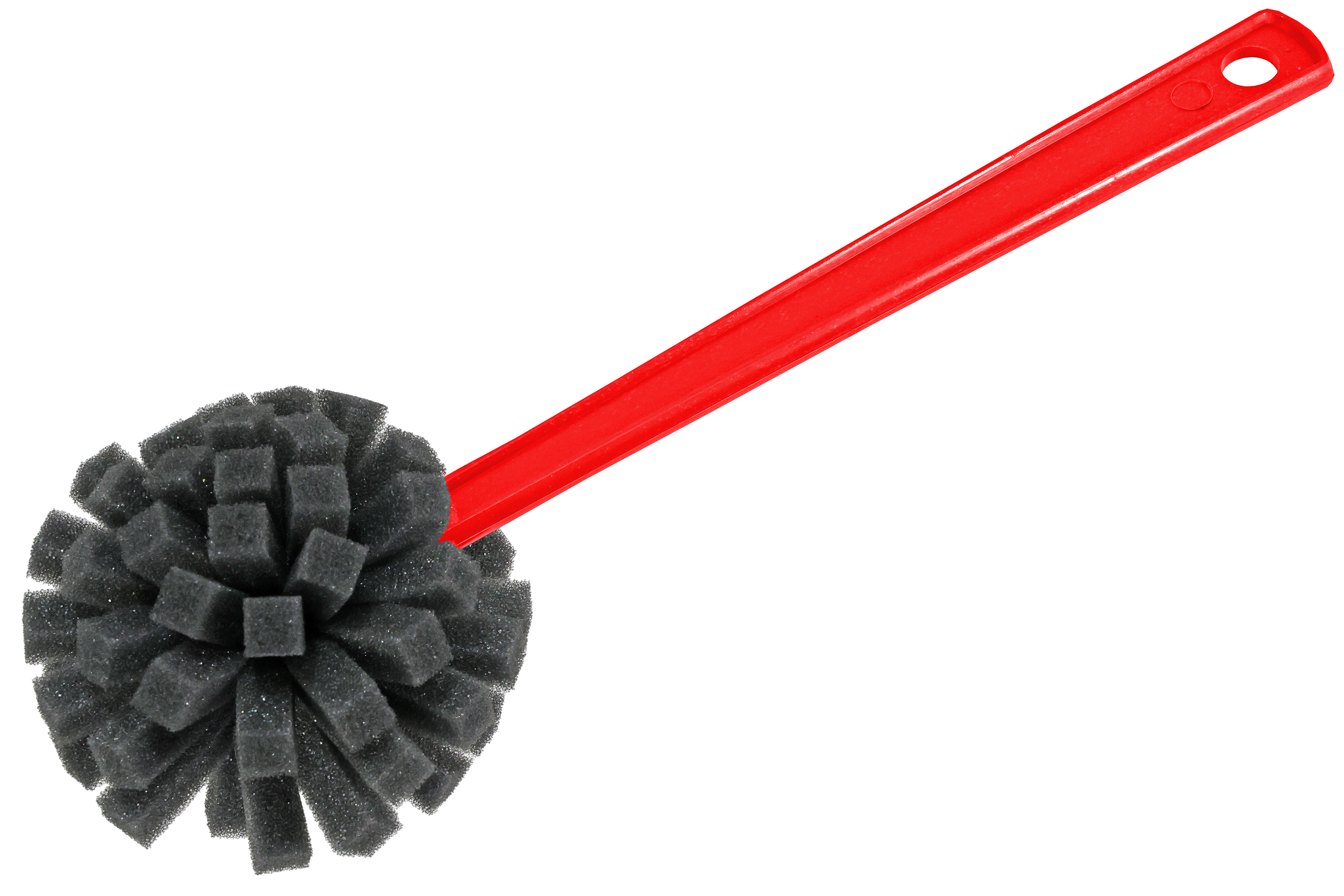 Bürstenmann Thermobecherreiniger, Kunststoff, Rot Schaumstoff (L 28 cm, Ø 9 cm)