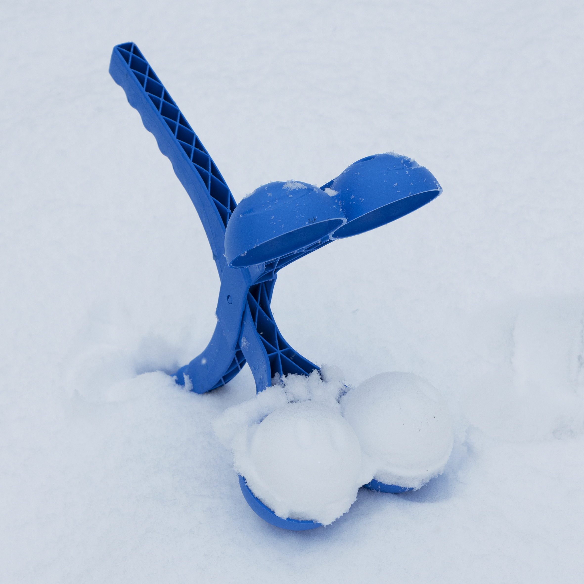 Schneeballformer, blau