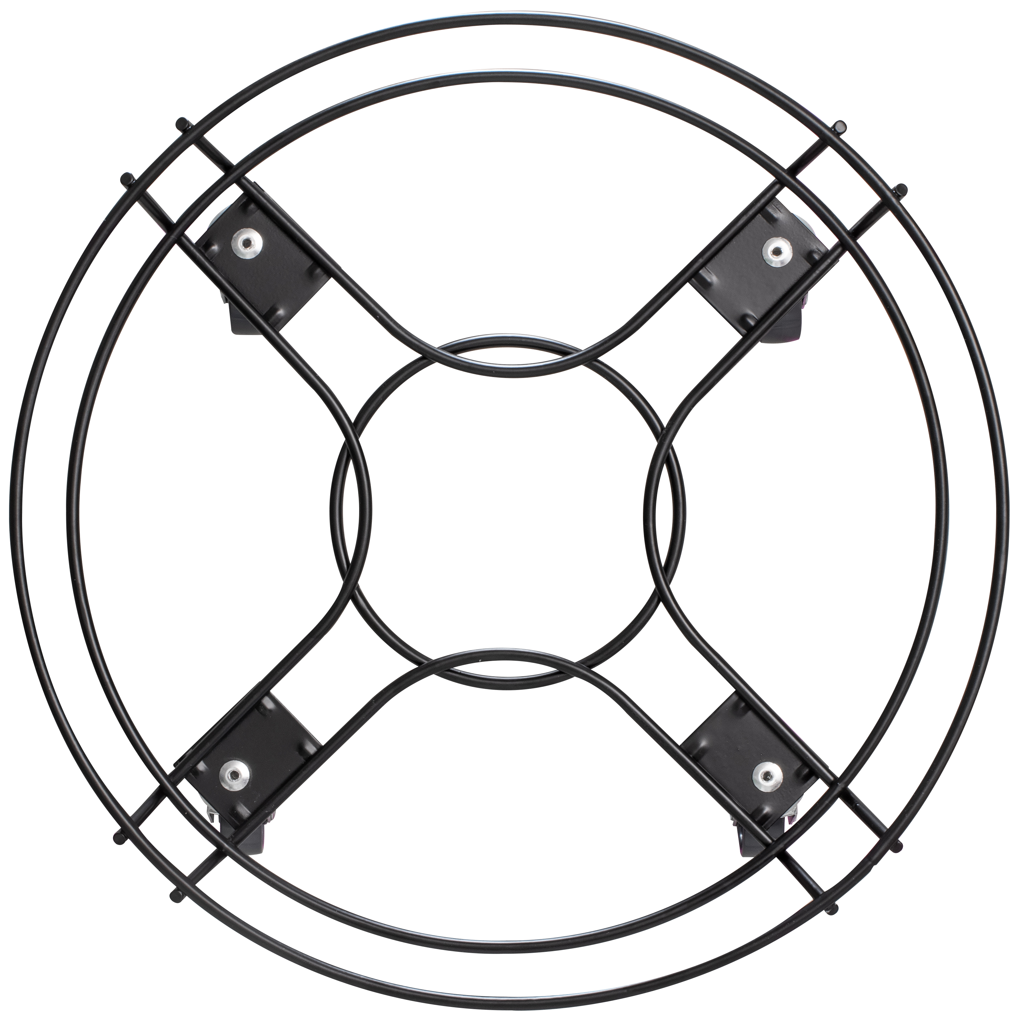 Wagner Pflanzenroller GH0934, Ø 380 mm, Stahl, schwarz