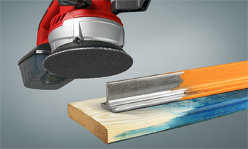 491312-600 Kwb Klett-Gitterschleifscheibe, 125 mm, K120