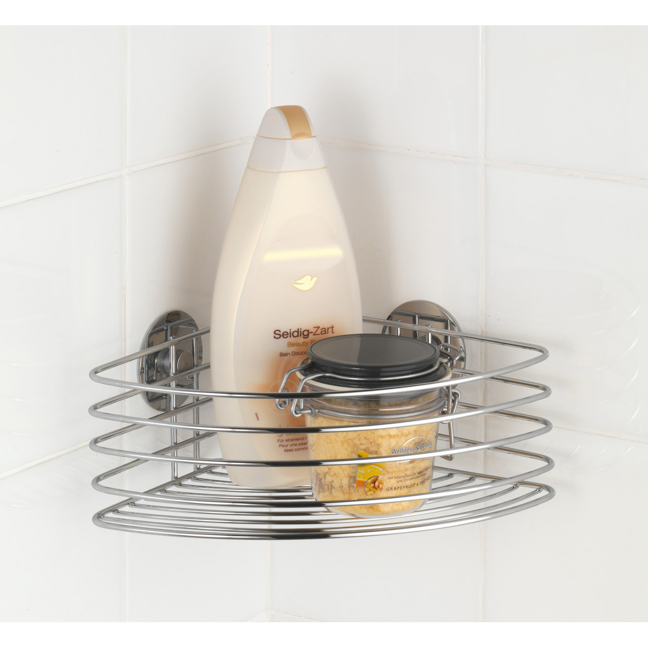 468089-Turbo-Loc-Eckablage_AMBI_01 WENKO TURBO-LOC ECKABLAGE