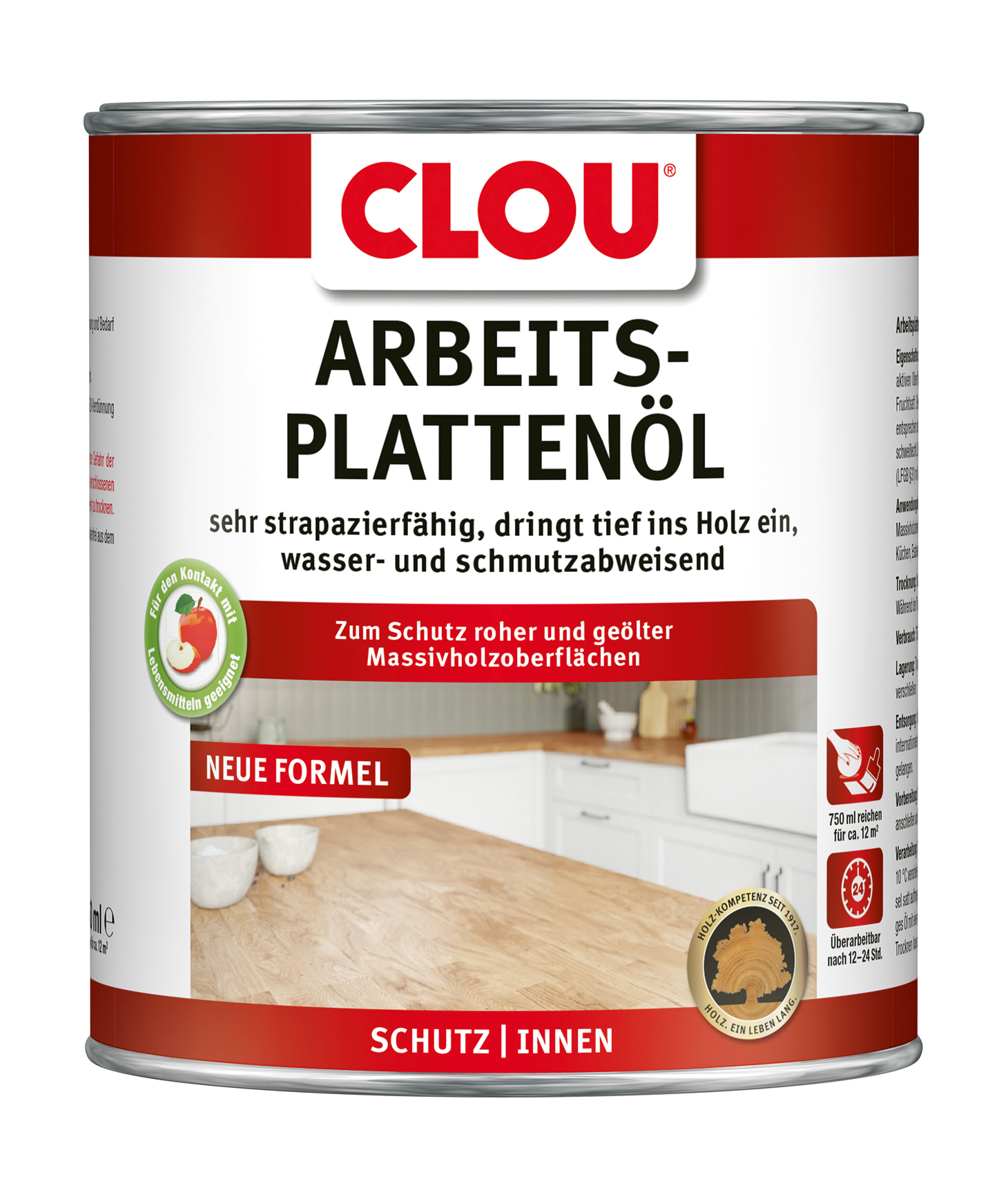 Clou Arbeitsplattenöl, 750 ml