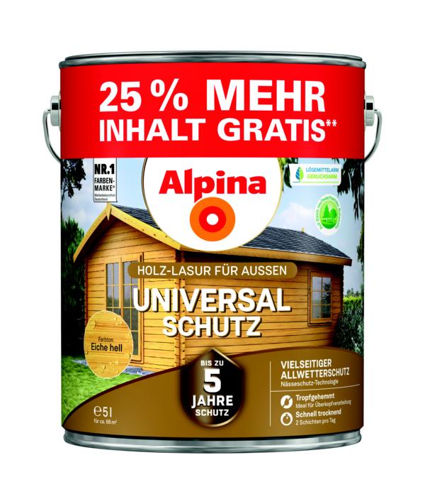 Alpina Universal-Schutz Eiche, 5L