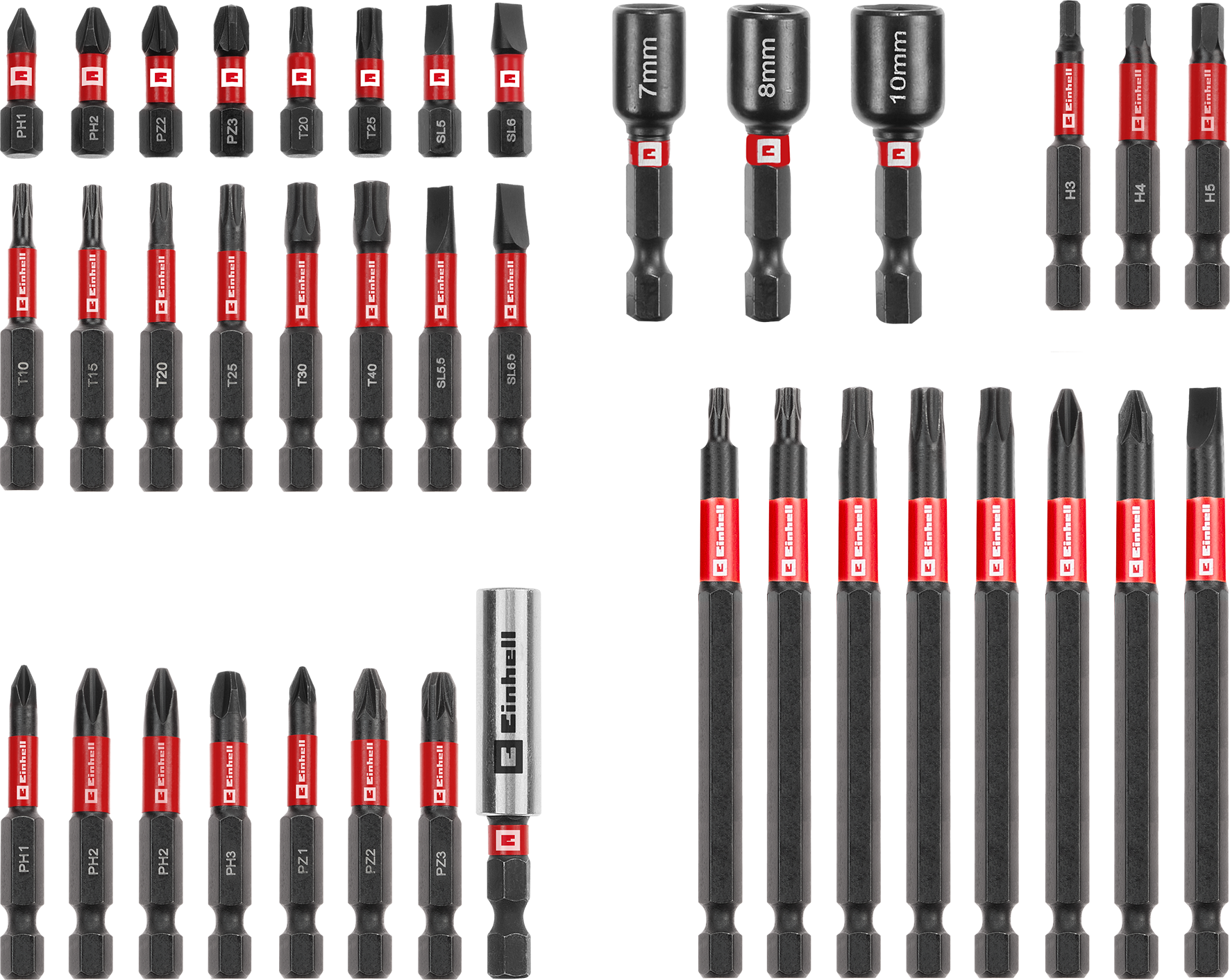 Einhell Impact-Bit-Set, M-CASE, 38-tlg.