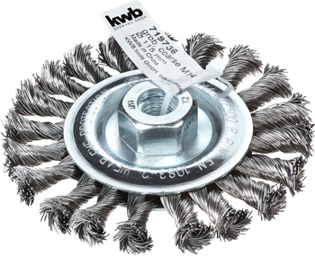 719736-100 Kwb Scheibenbürste M14, 115 mm