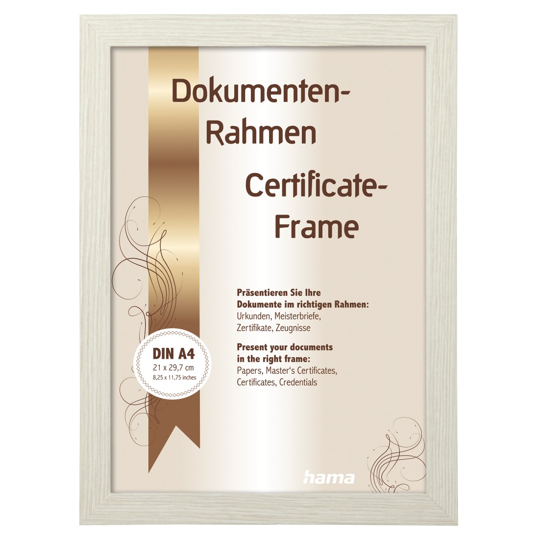 Hama Bilderrahmen Waves Birke, 21 x 29,7 cm Hama Bilderrahmen Waves Birke, 21 x 29,7 cm