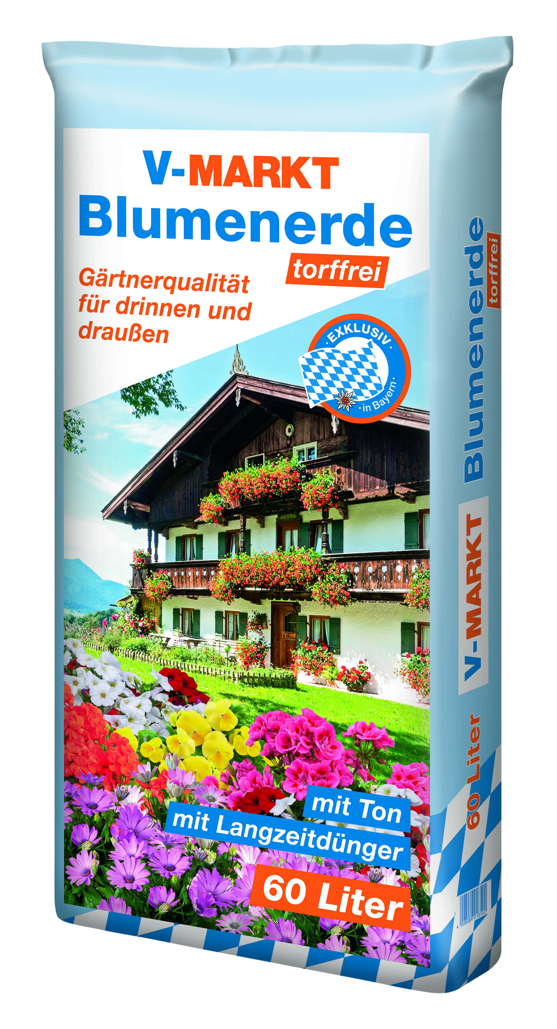 V-Markt Blumenerde torffrei, 60 L V-Markt Blumenerde torffrei, 60 L