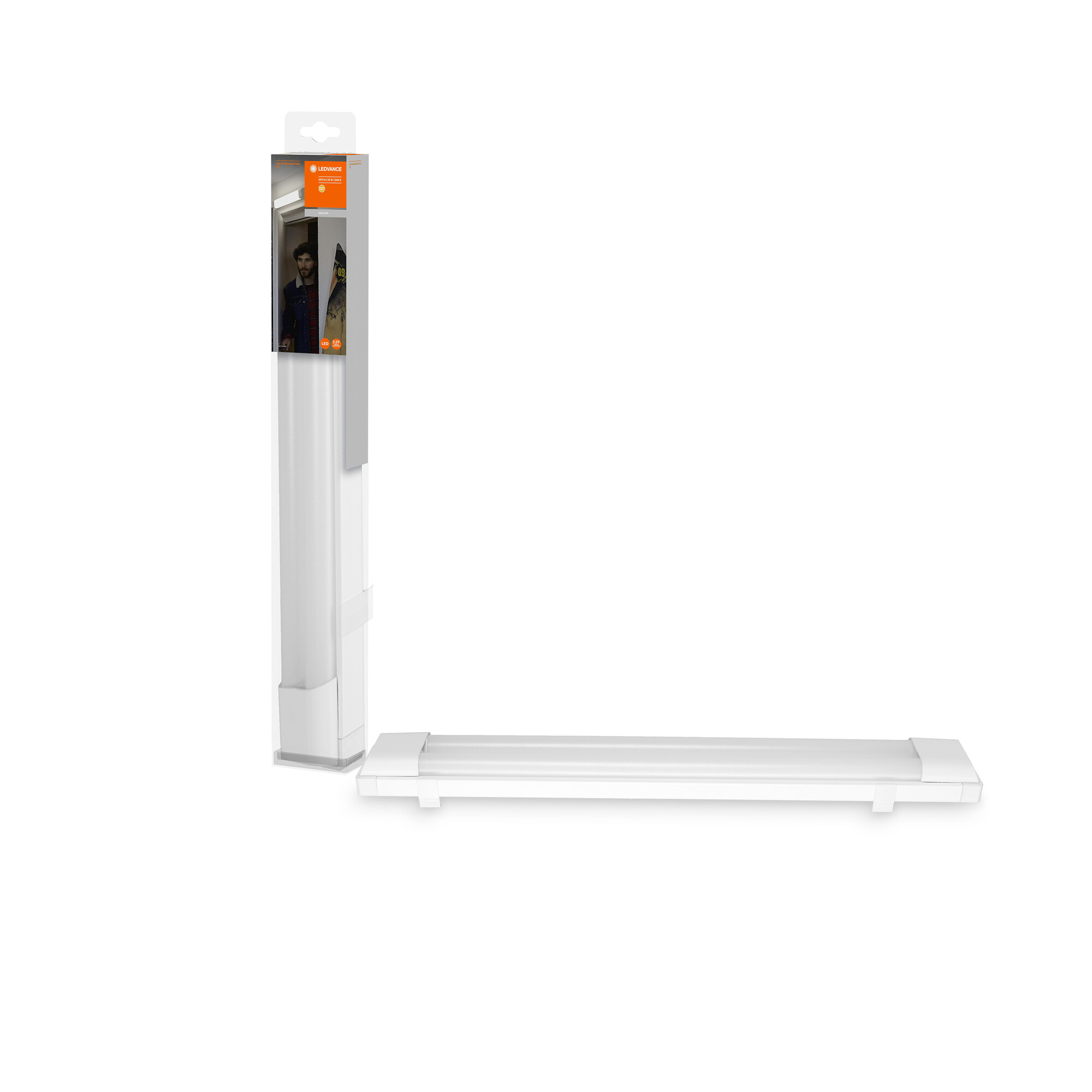 LEDVANCE Lichtleiste LED Power Batten, 600 mm, 24W, 3000K LEDVANCE Lichtleiste LED Power Batten, 600 mm, 24W, 3000K