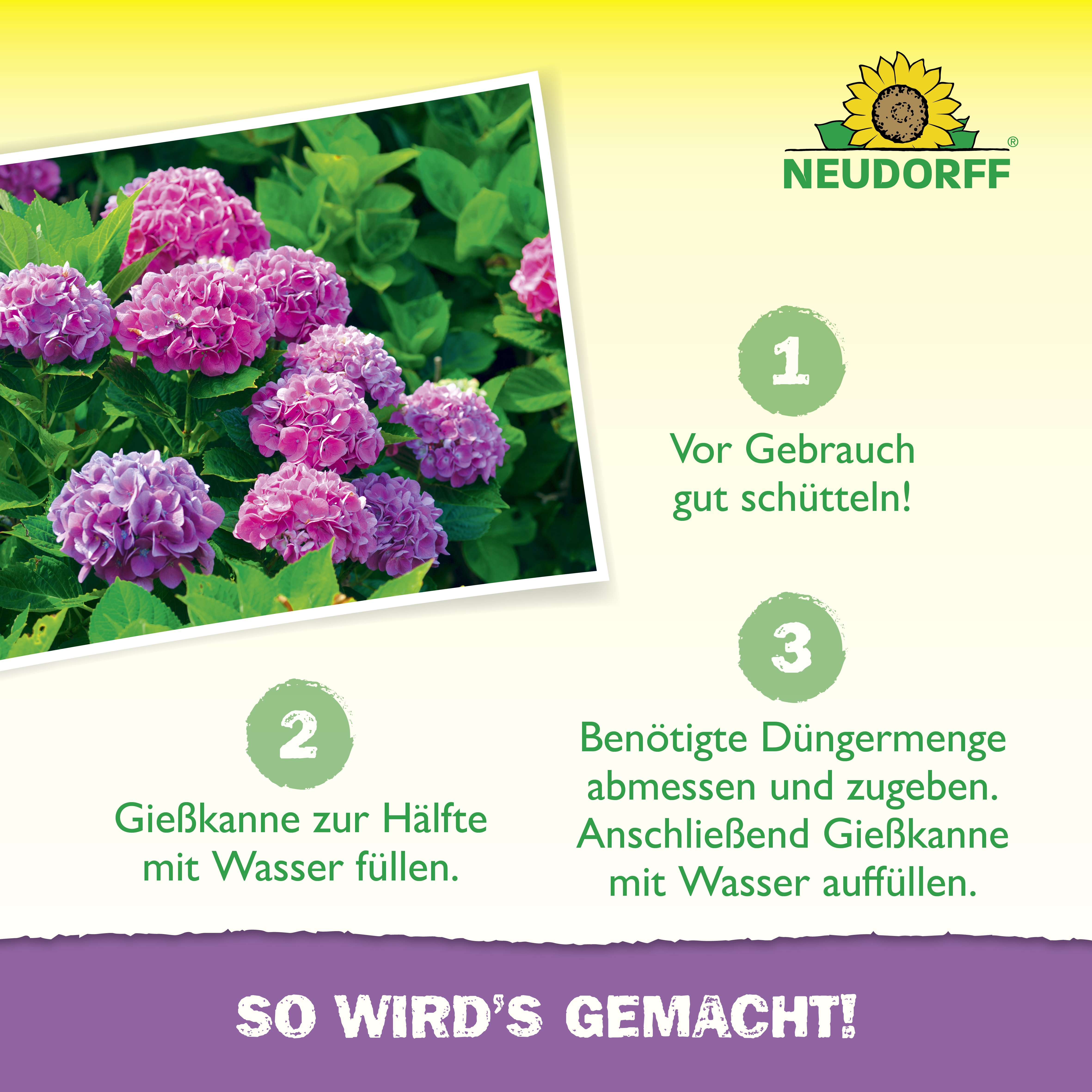 Neudorff Azet HortensienDünger, 1 l