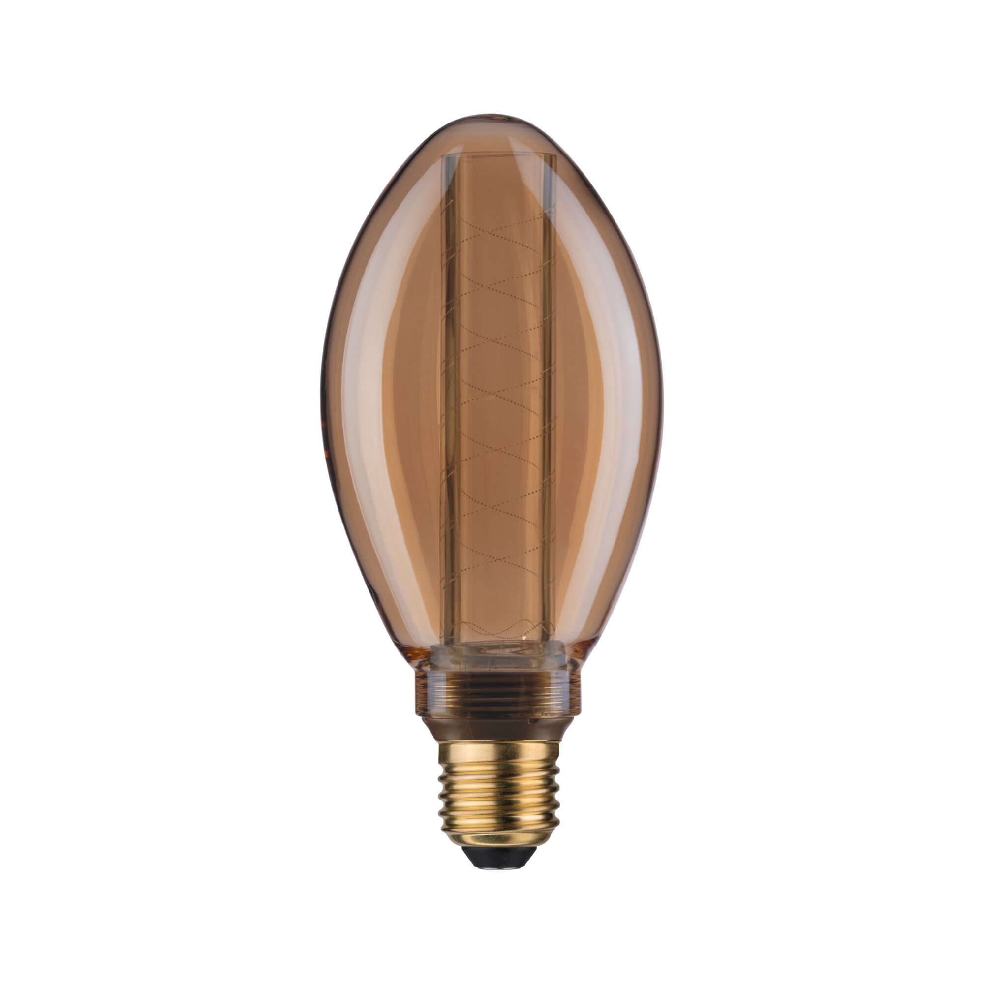 Paulmann LED, B75, Inner Glow spiral, 230lm, E27, gold, 1800K Paulmann LED, B75, Inner Glow spiral, 230lm, E27, gold, 1800K