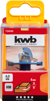 Kwb Hartmetall-Scheibennnutfräser, 4 mm